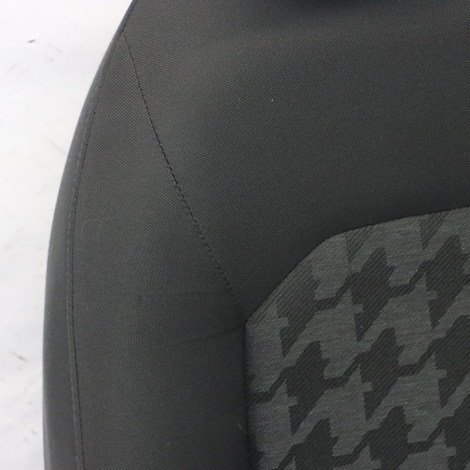 Audi A3 8V 5 Door Seat Front Right Interior Fabric Cloth Soul Black