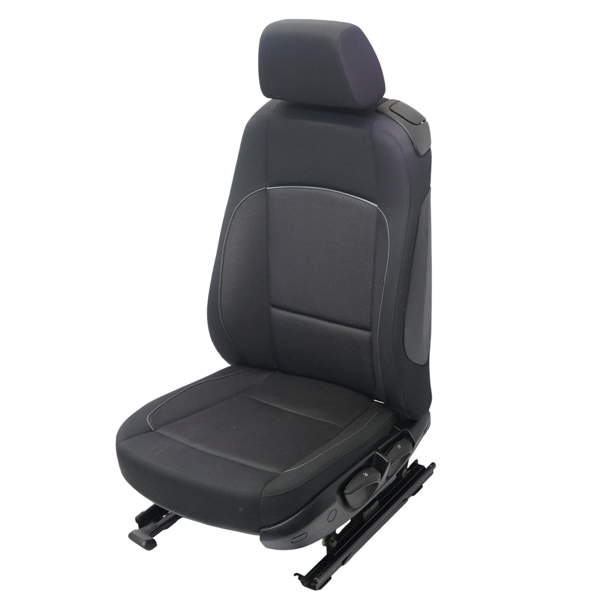 BMW E81 E82 Front Left Cloth Fabric Side Seat Network Anthracite