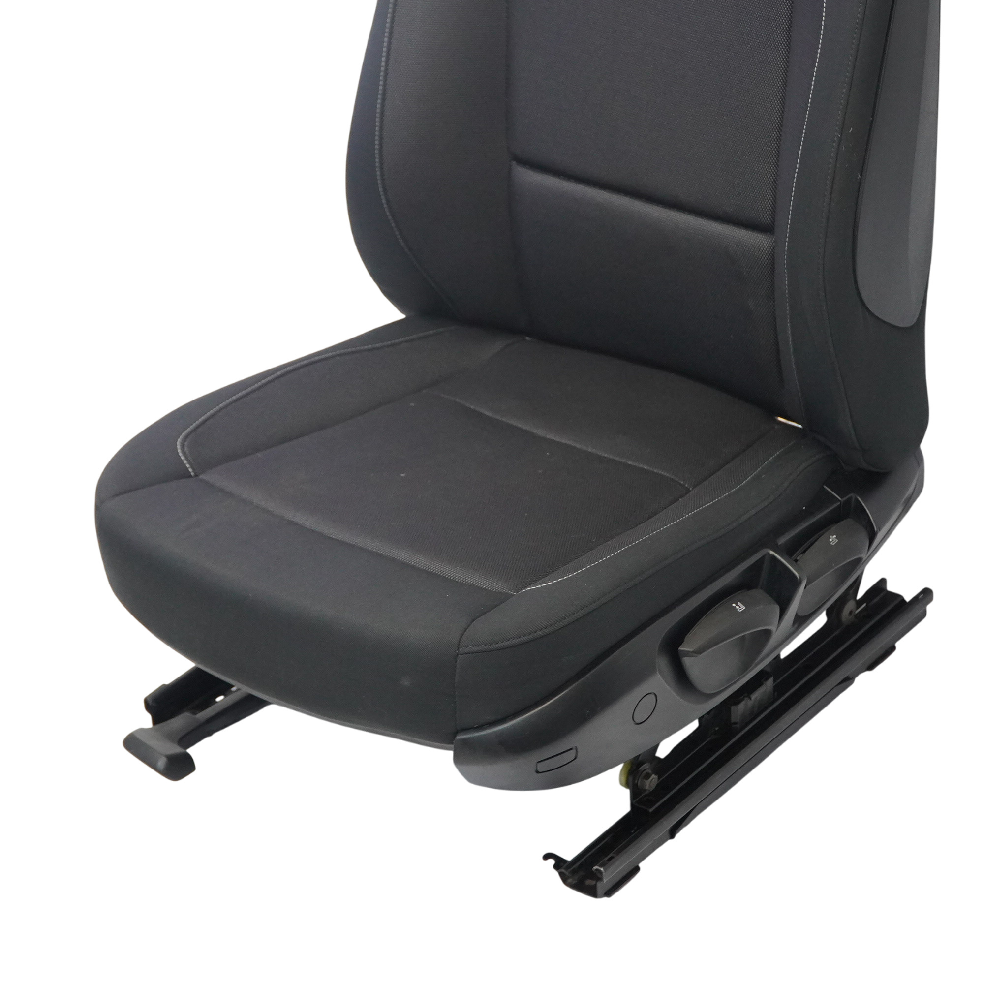 BMW E81 E82 Front Left Cloth Fabric Side Seat Network Anthracite