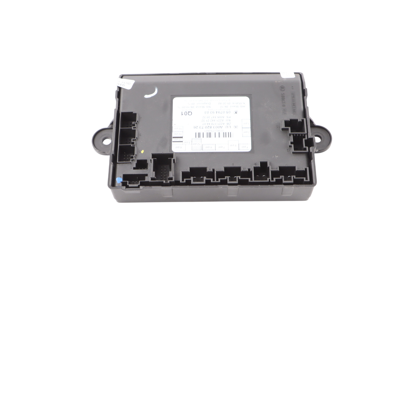 Mercedes W221 Unité contrôle module de la porte arrière gauche ECU A0038207326