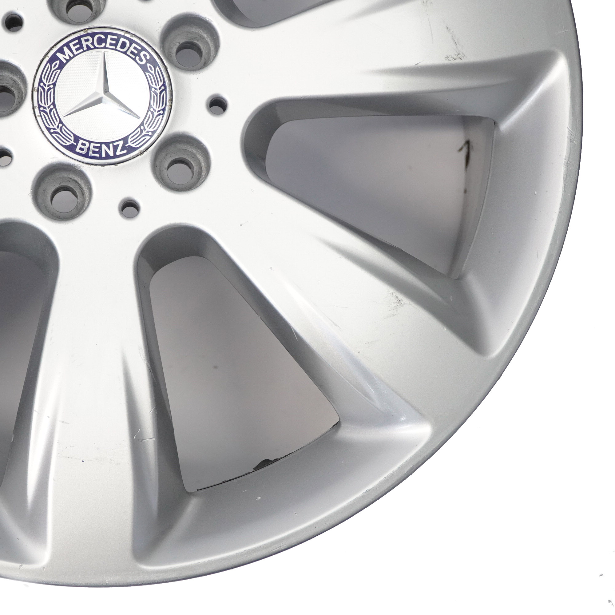 Mercedes ML W166 Silver Jante Alliage 19" 8.5J ET:59 7 Spoke A1664010802