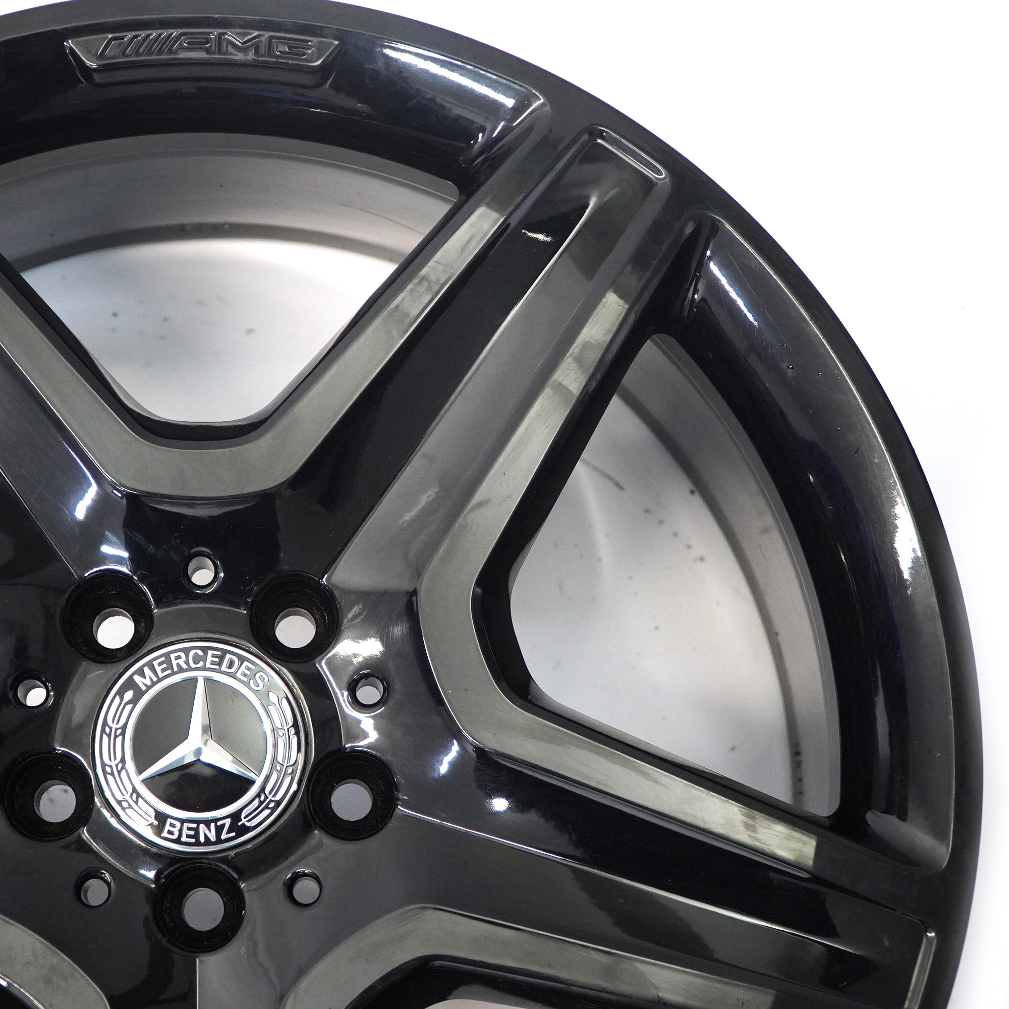 Mercedes ML W166 Black AMG Rim roue en alliage 20" 5 Spoke 9J ET:57 A1664012002