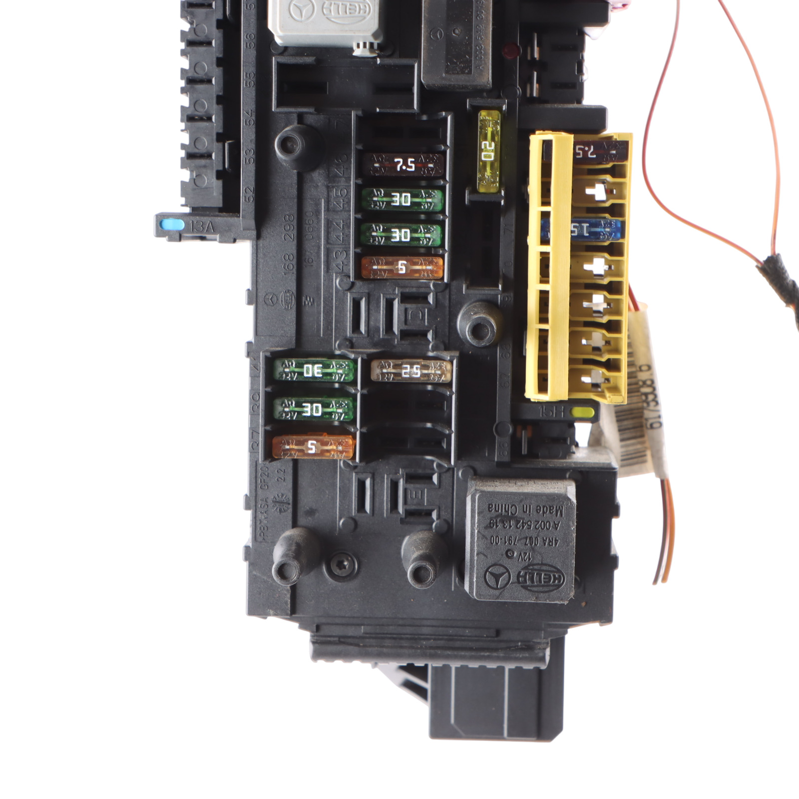 Mercedes W204 SAM Module de contrôle Boîte à fusibles Relais arrière A2049060105