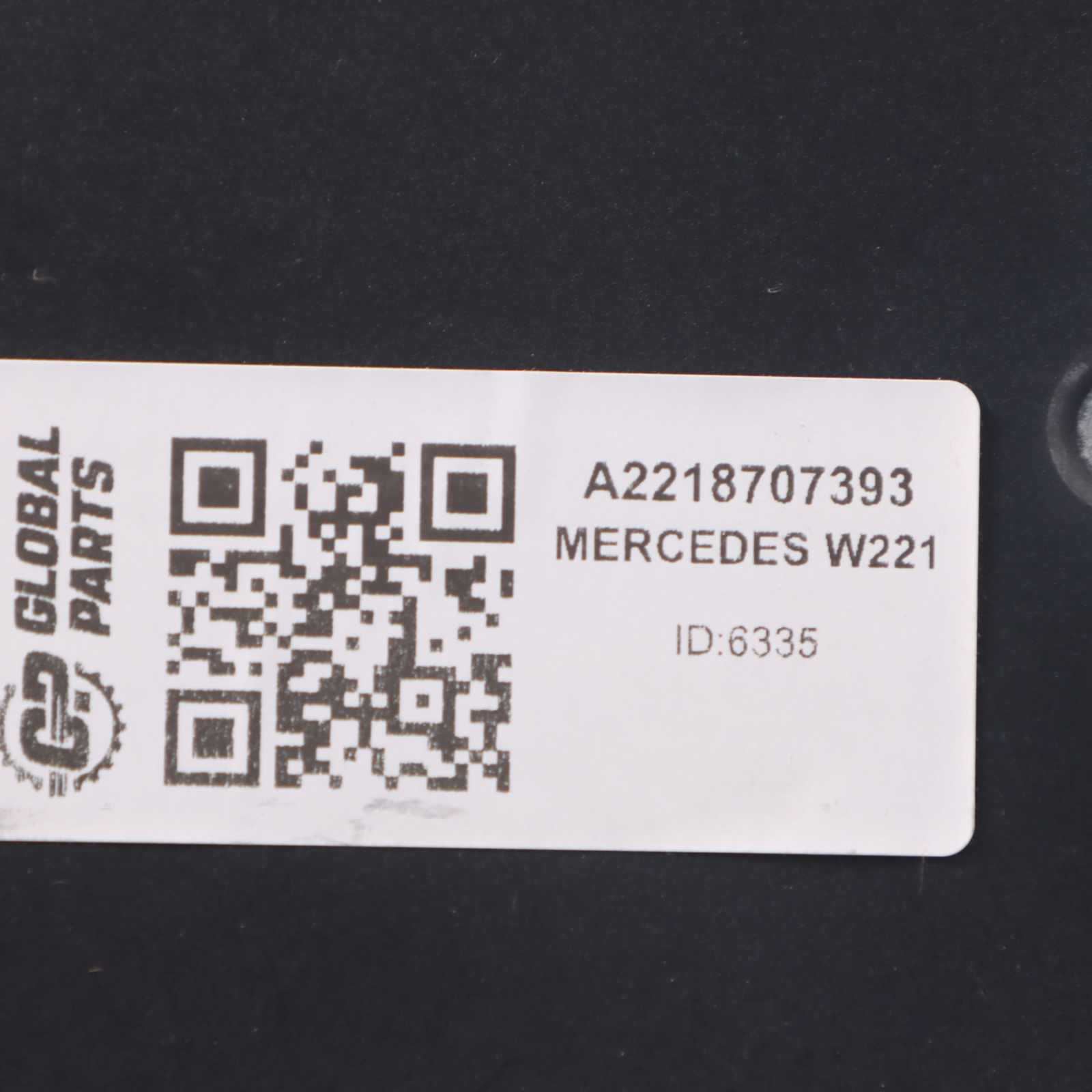 Mercedes S350 W221 Module de contrôle du siège avant gauche A2218707393