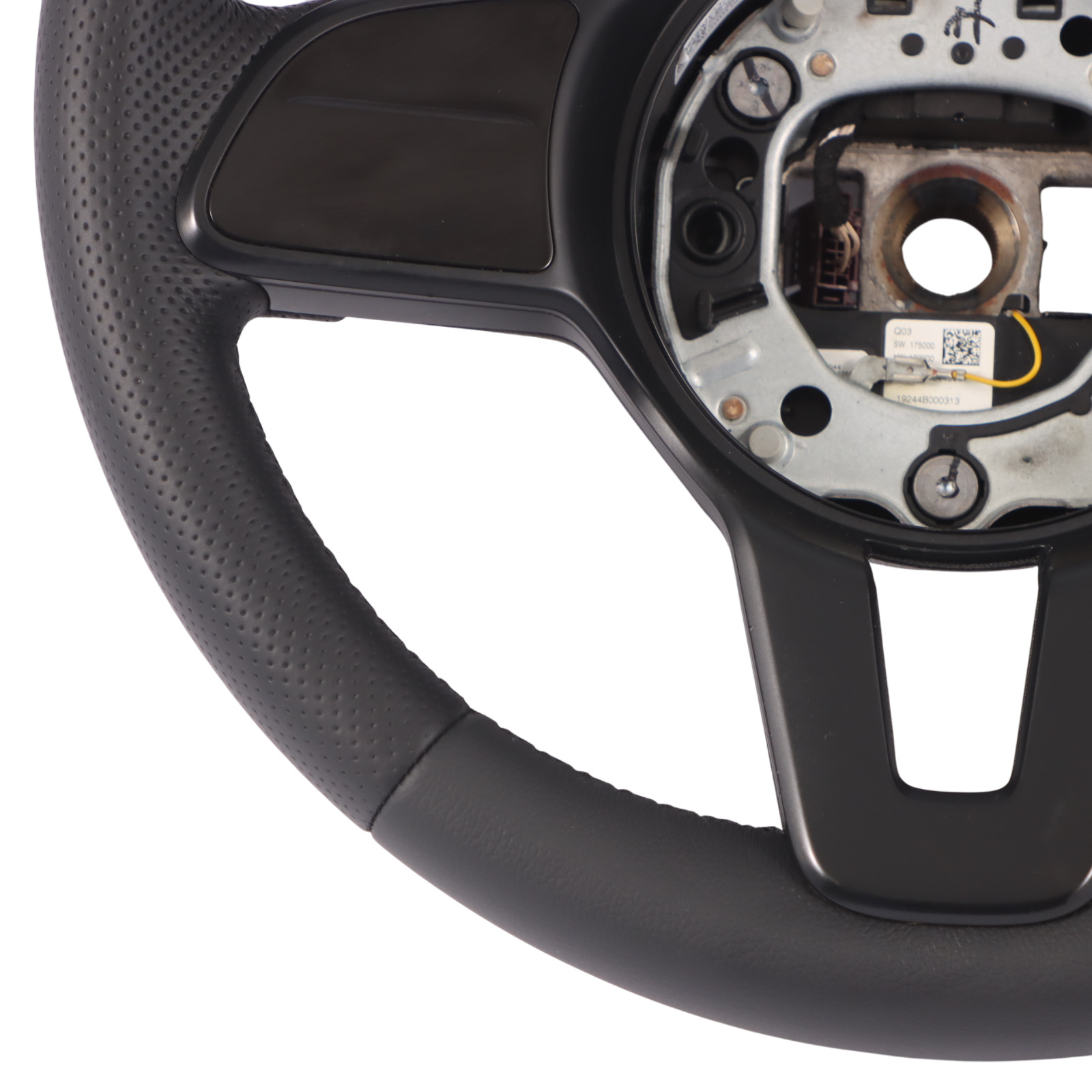 Volant Mercedes W907 W910 NOUVEAU Cuir Noir Multifonction A9074604203