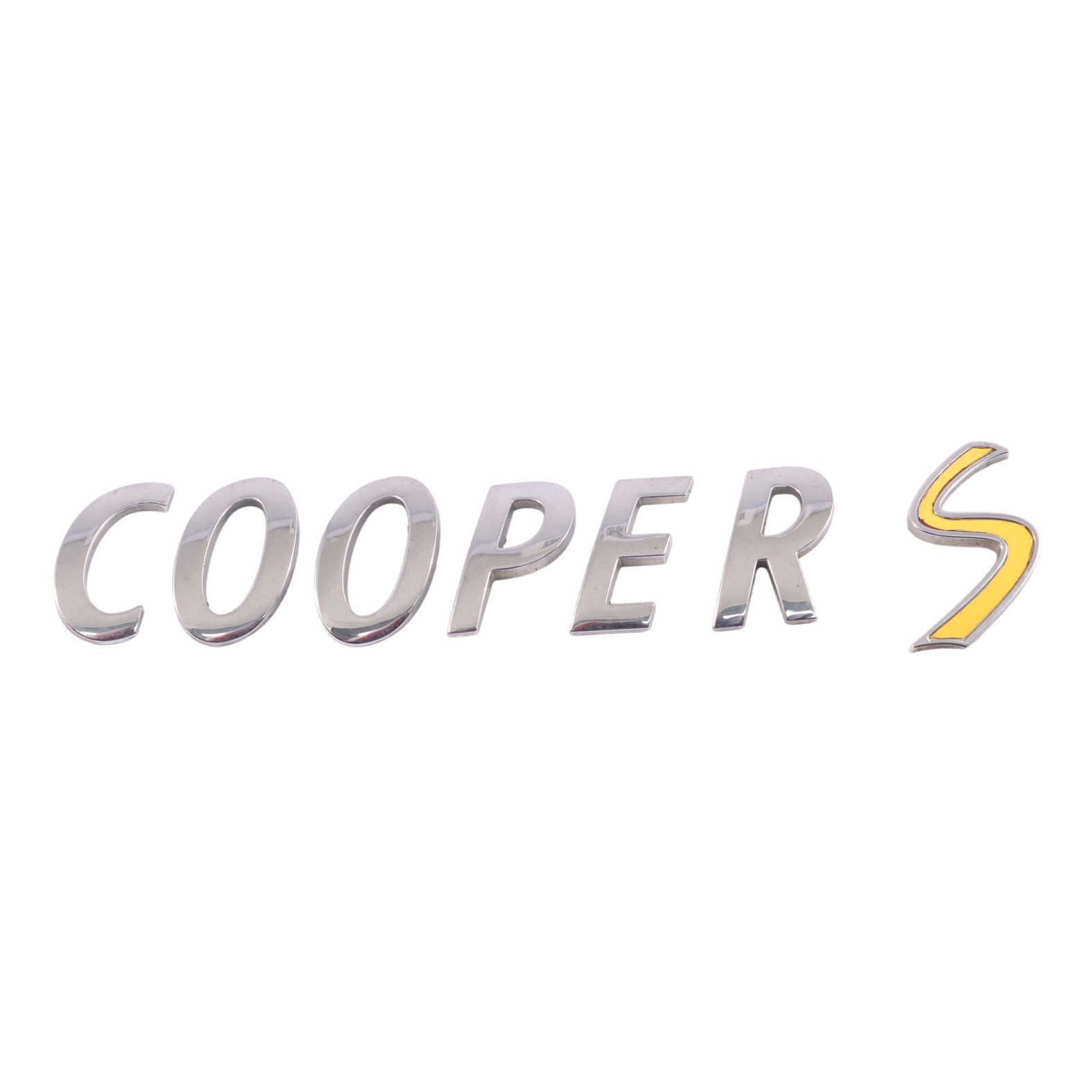 Mini Cooper R53 R55 R56 R57 Couvercle de coffre Cooper S Lettering Emblem Logo