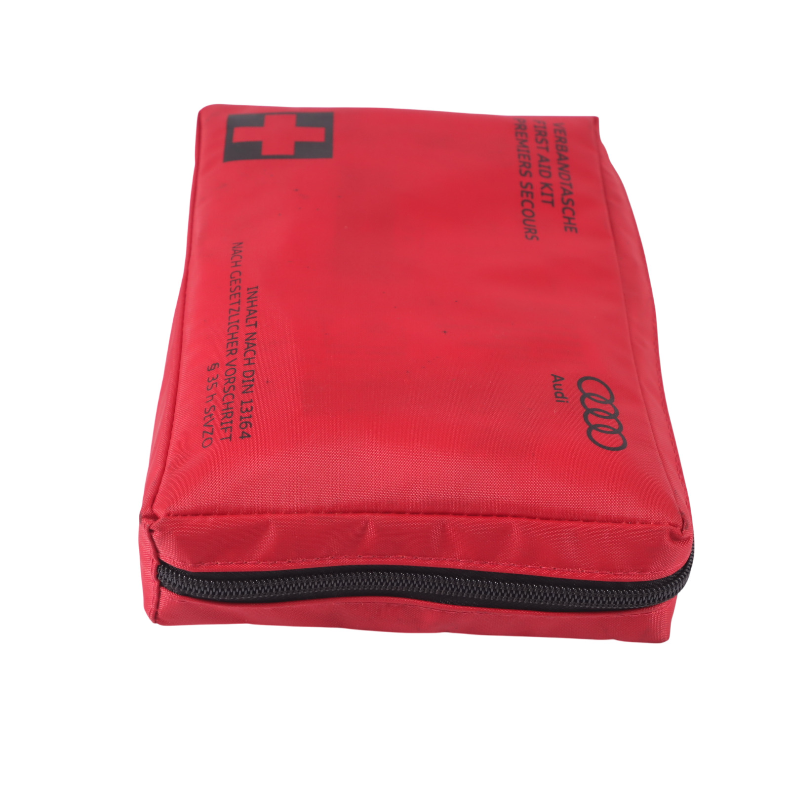 Audi A7 4G8 Kit premiers soins d'urgence Pochette bandages Sac rouge 4E0860282A