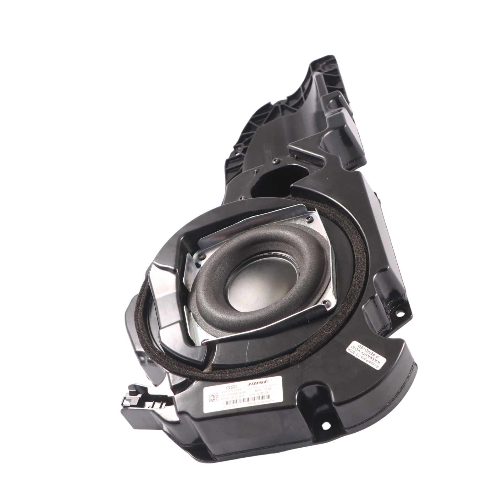 Audi A7 4G8 Haut-parleur porte Unité audio Bose avant droite 4G8035298A