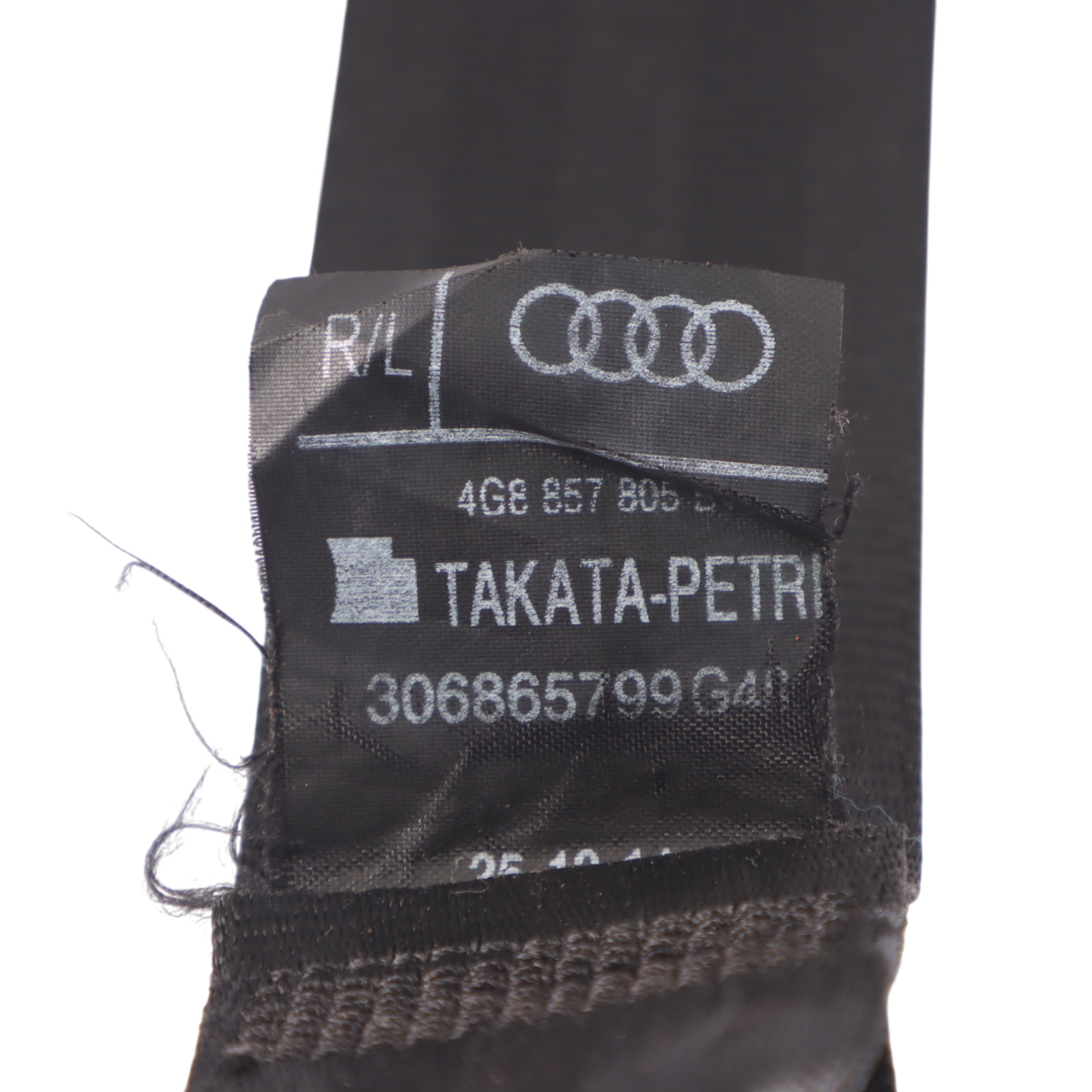 Audi A7 4G8 Boucle ceinture Siège arrière gauche Ceinture banquette 4G8857805B