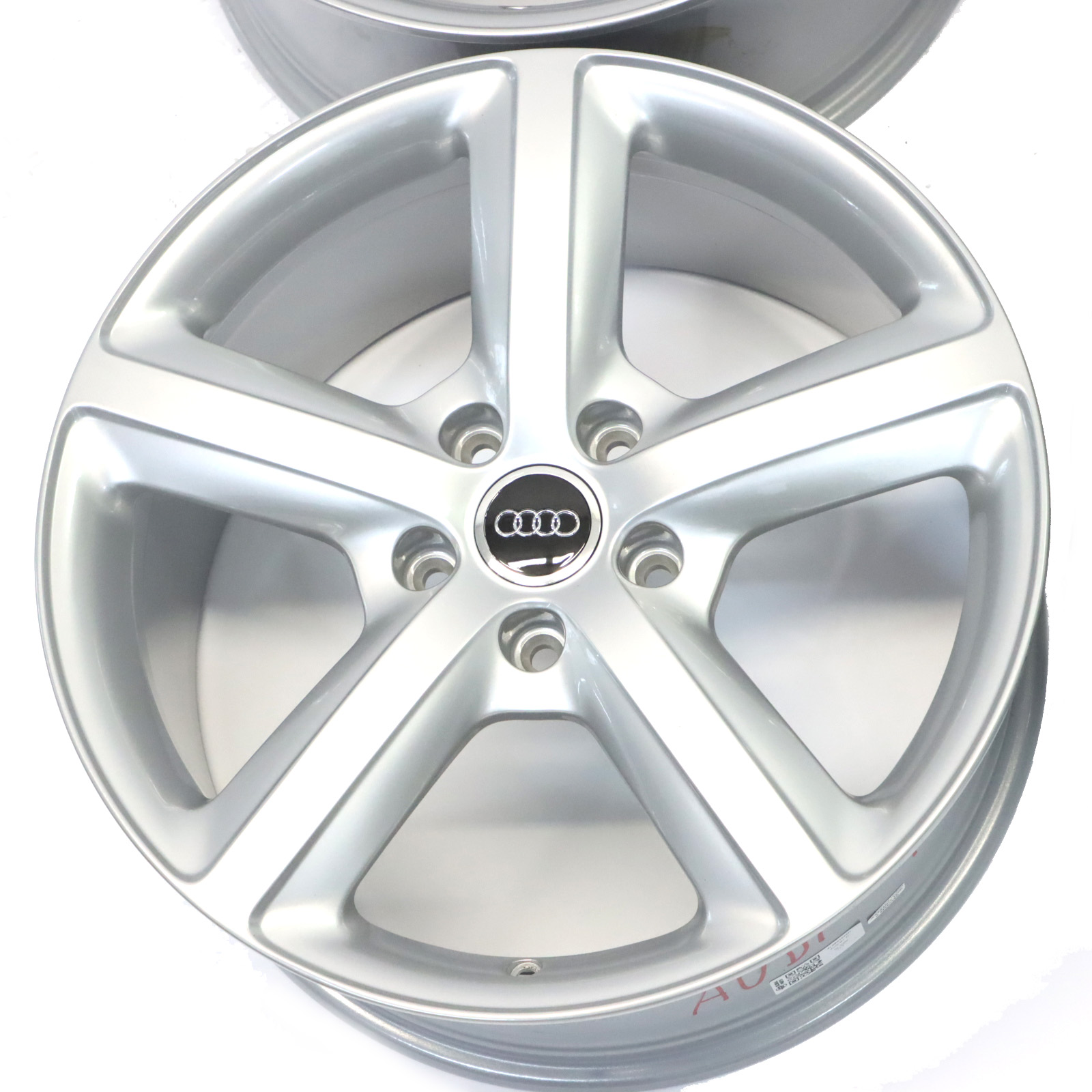 Audi Q7 4L Jantes en alliage argentées Set 20" 9J ET:60 Star Spoke 4L0601025H