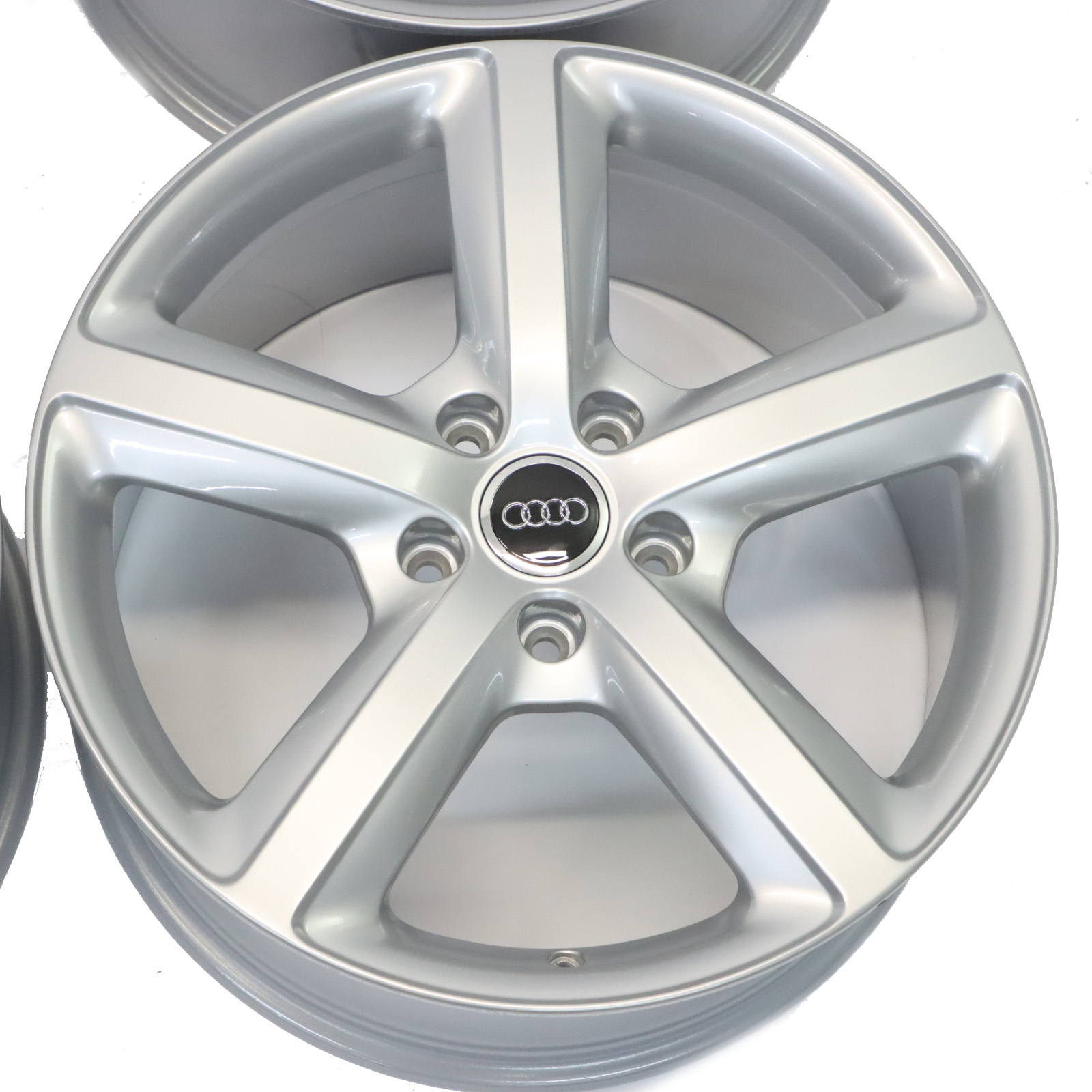 Audi Q7 4L Jantes en alliage argentées Set 20" 9J ET:60 Star Spoke 4L0601025H