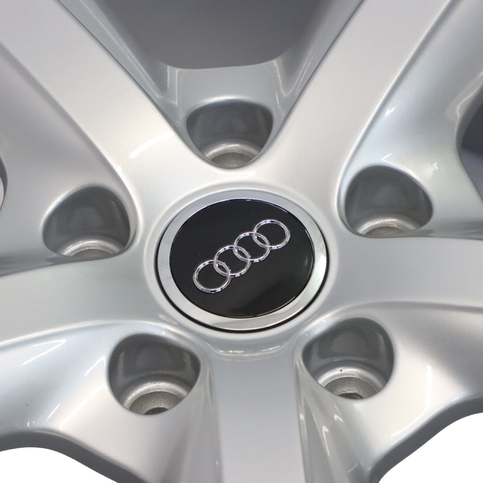 Audi Q7 4L Jantes en alliage argentées Set 20" 9J ET:60 Star Spoke 4L0601025H