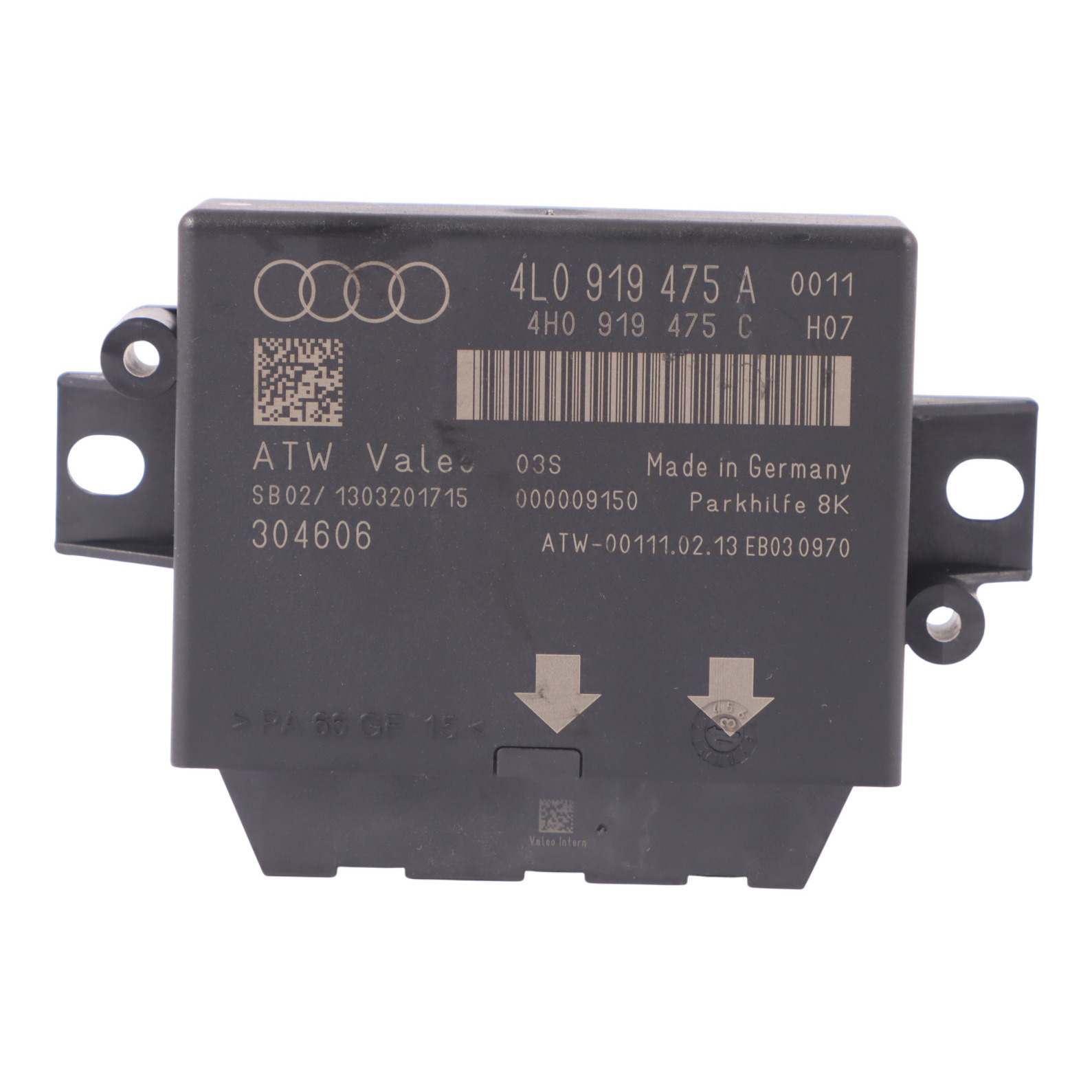 BCM Module Audi Q7 4L A6 C7 A8 4H Unité contrôle la carrosserie ECU 4L0919475A