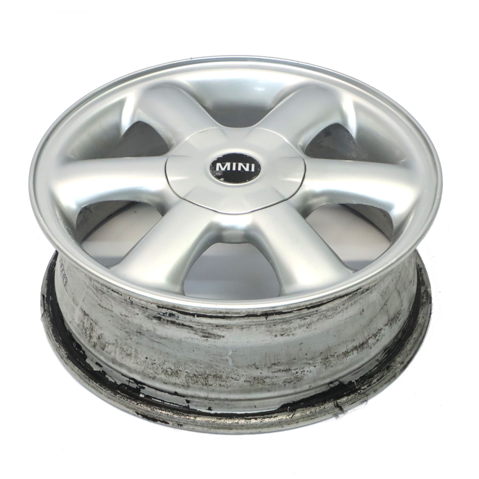 Mini Cooper R50 R56 Argent Jante Alliage 15" ET:45 5,5J Rotator Spoke 101