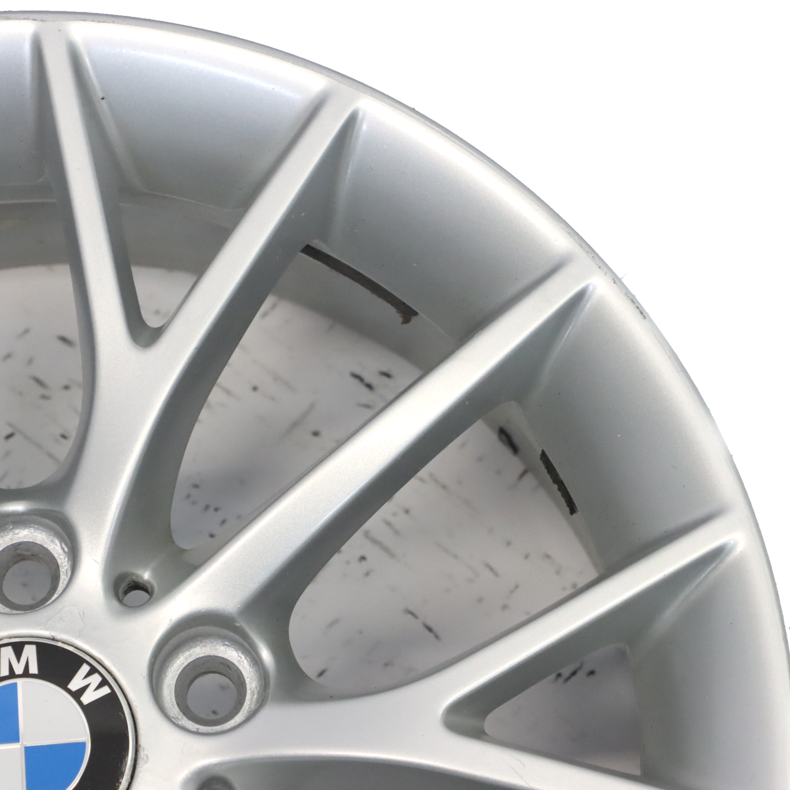 BMW F20 F21 F22 F23 Jante argentée en alliage 17" 7J ET:40 Y-Spoke 380 6796205