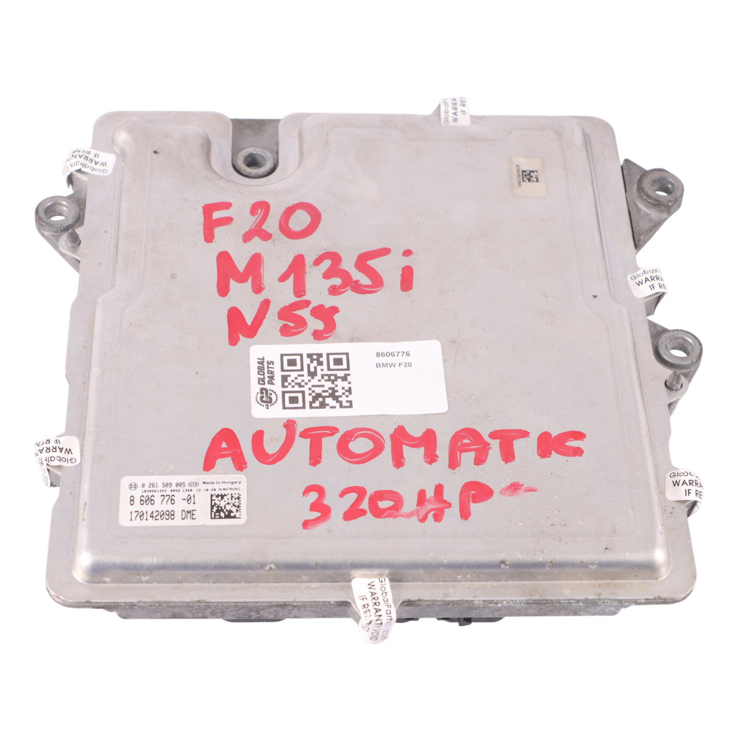 BMW F20 F21 M135i F30 F31 335i N55 Unité contrôle moteur ECU 8606776 Automatique