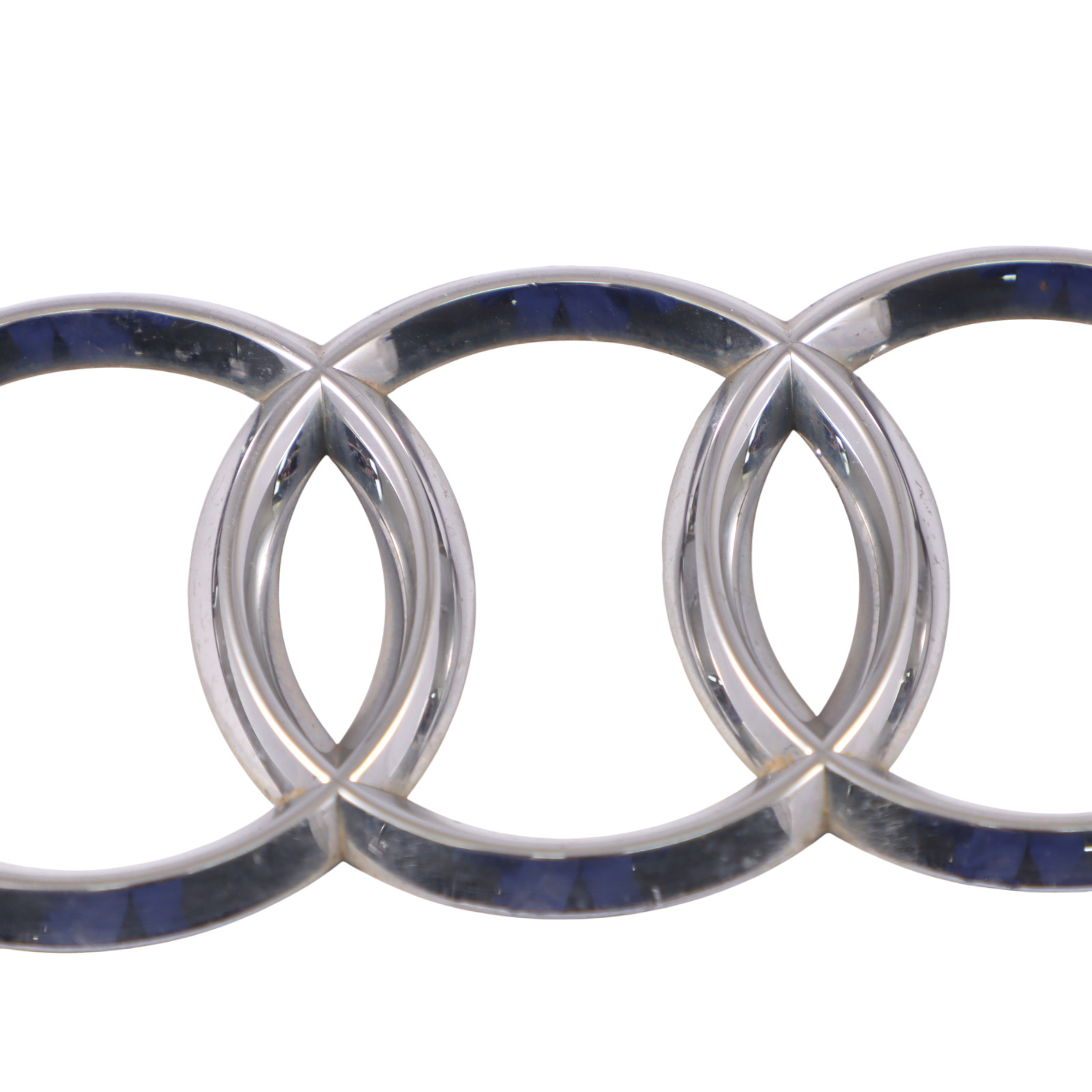 AUDI S4 A4 B8 Emblème  Logo du couvercle de coffre arrière chrome 8F0853742