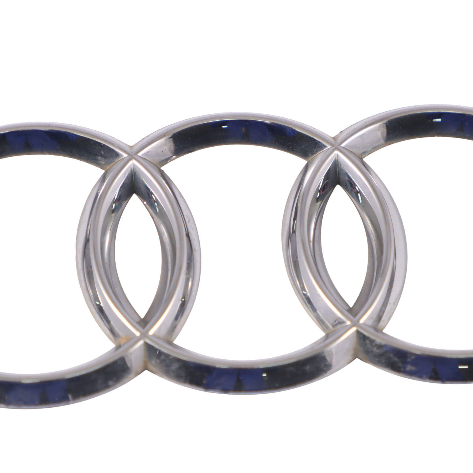 AUDI S4 A4 B8 Emblème  Logo du couvercle de coffre arrière chrome 8F0853742