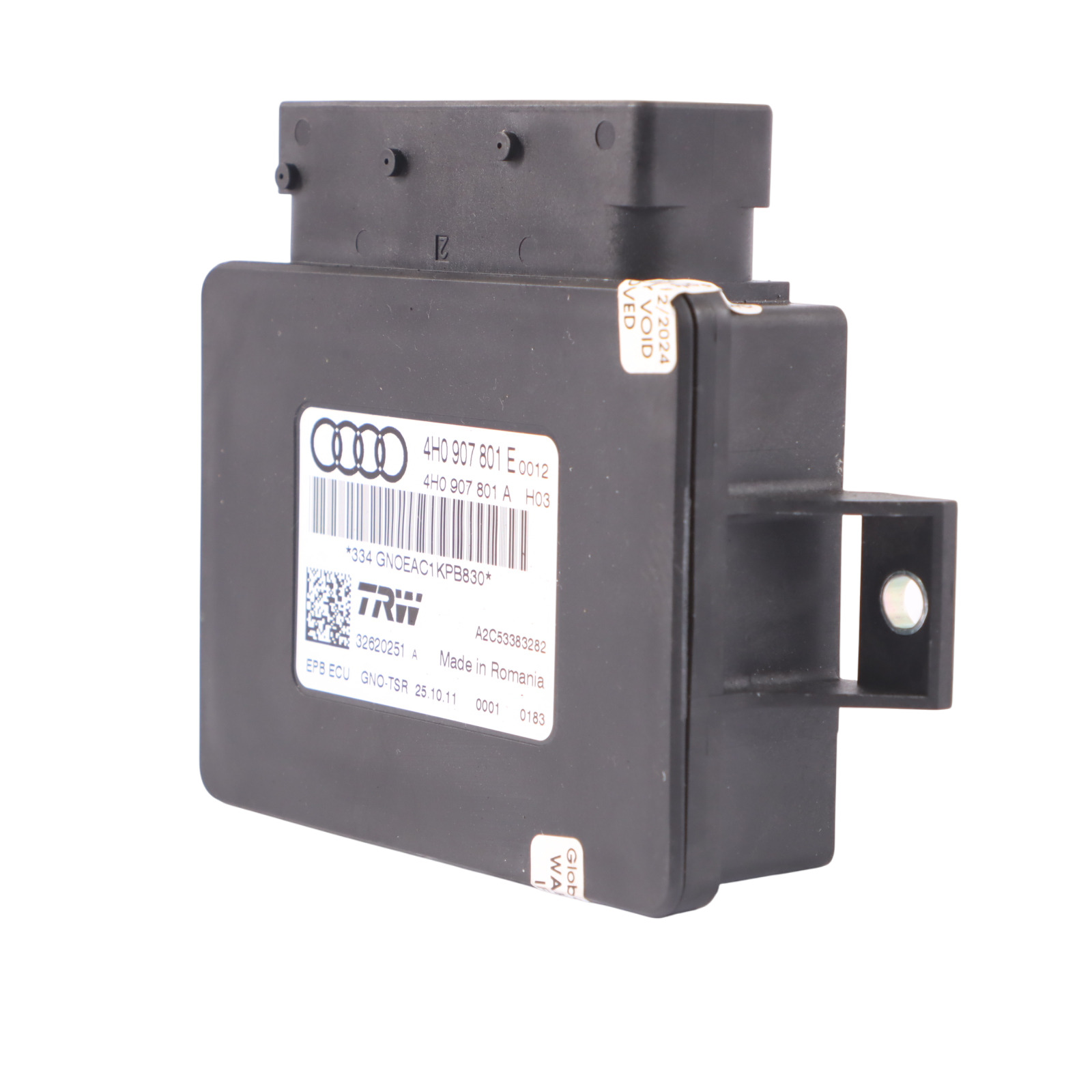 AUDI A7 4G8 Module de commande de frein à main électrique TRW 4H0907801E