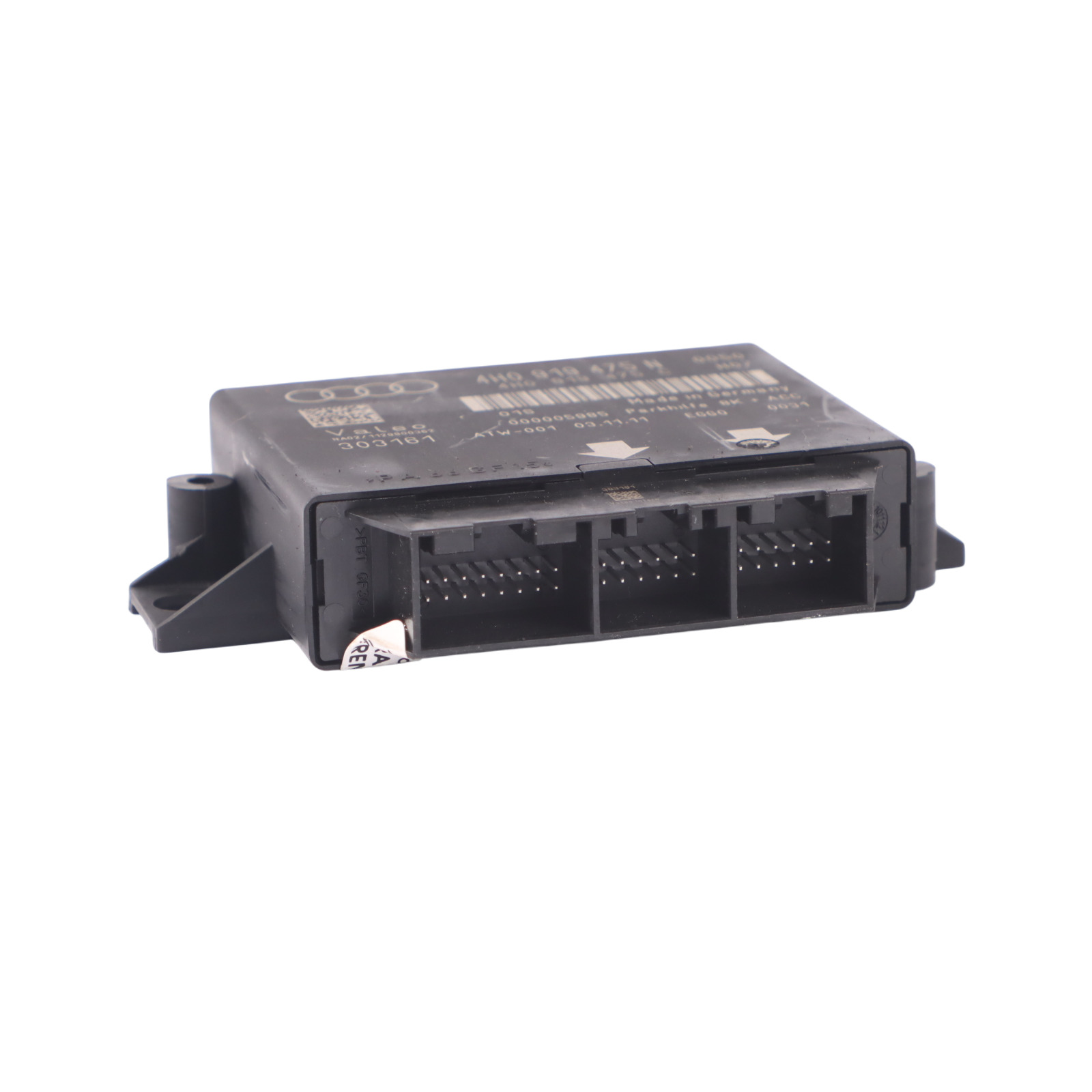 AUDI A7 4G8 Capteurs d'aide au stationnement Module de la distance 4H0919475N