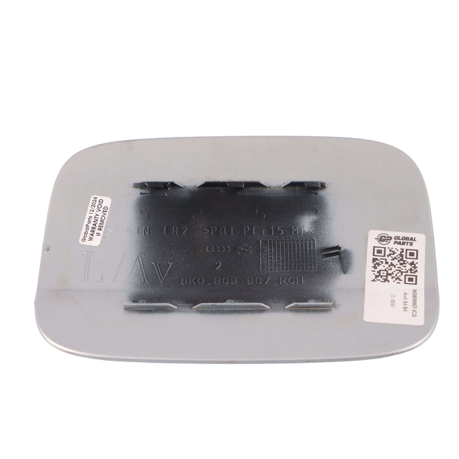 Audi A4 B8 Couvercle de bouchon de réservoir Ice Silver - X7W 8K0809907