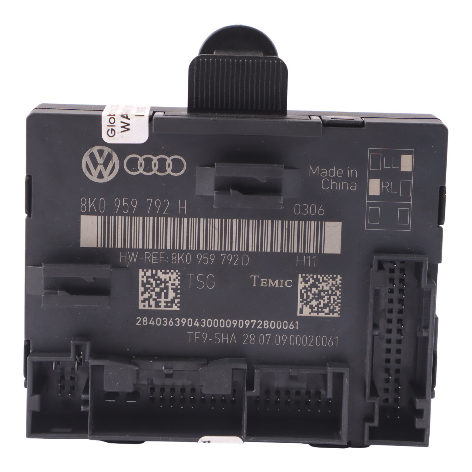 Module de contrôle des portes AUDI S4 A4 B8 A5 8T Avant droite 8K0959792H