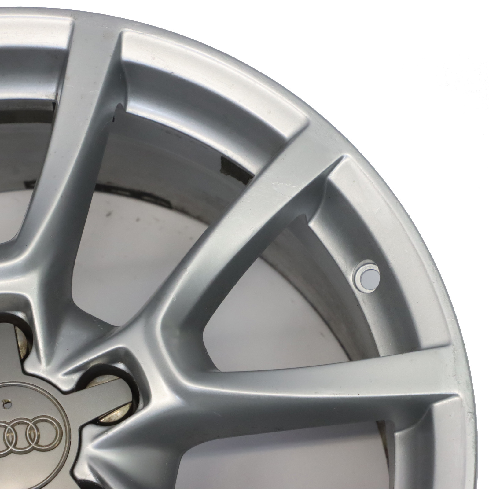 Audi Q5 8R Jante argentée en alliage 18" 8J ET:39 Double rayon 8R0601025C