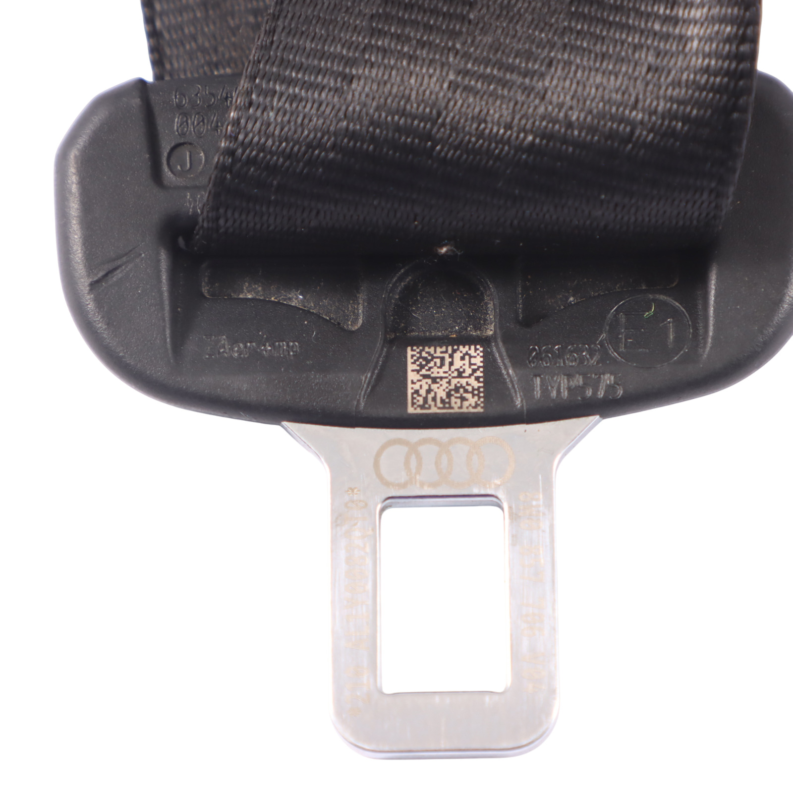 Audi A4 B9 Ceinture de sécurité supérieure avant droite noire 8W0857706