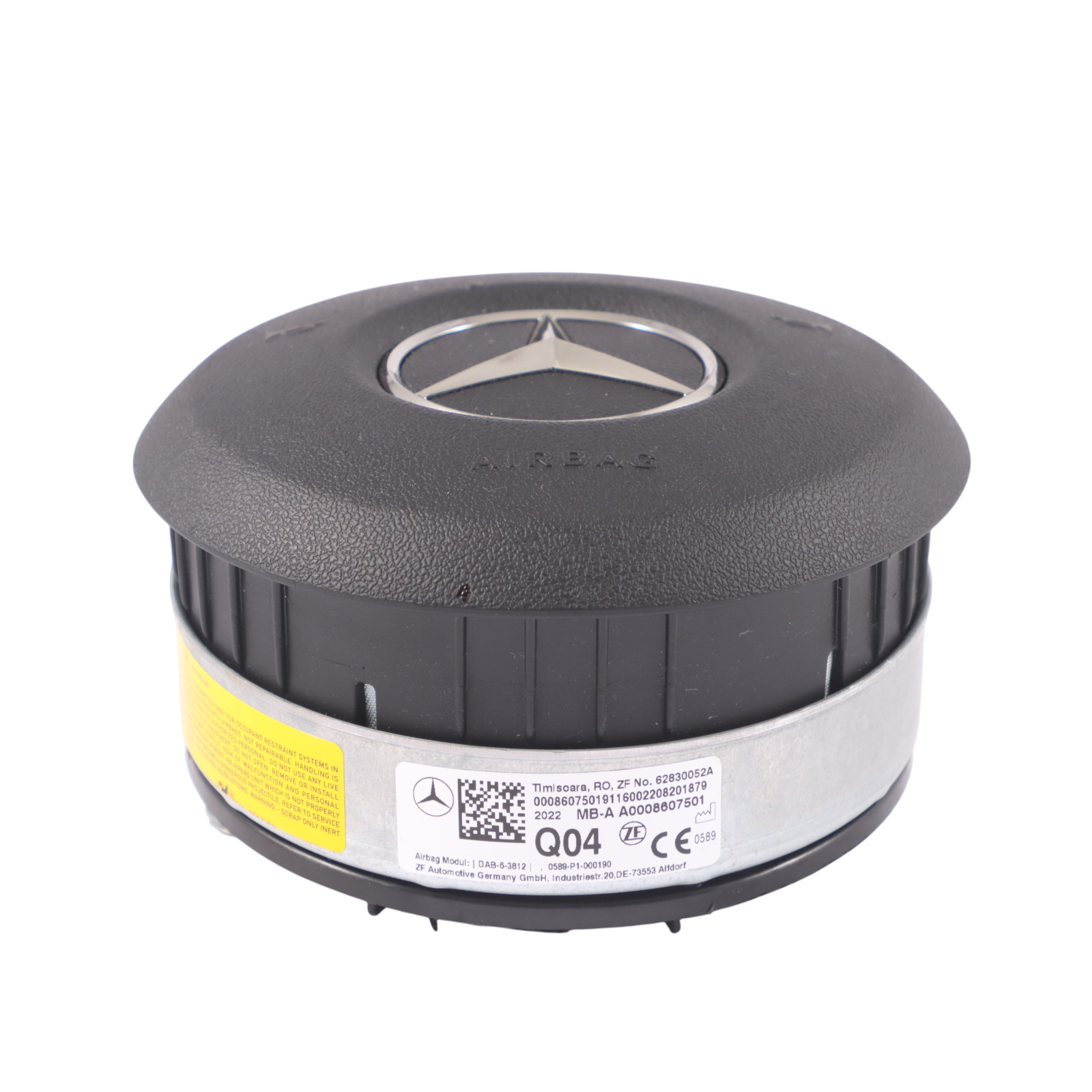 Mercedes C253 Unité de module d'air au volant pour le conducteur A0008607501