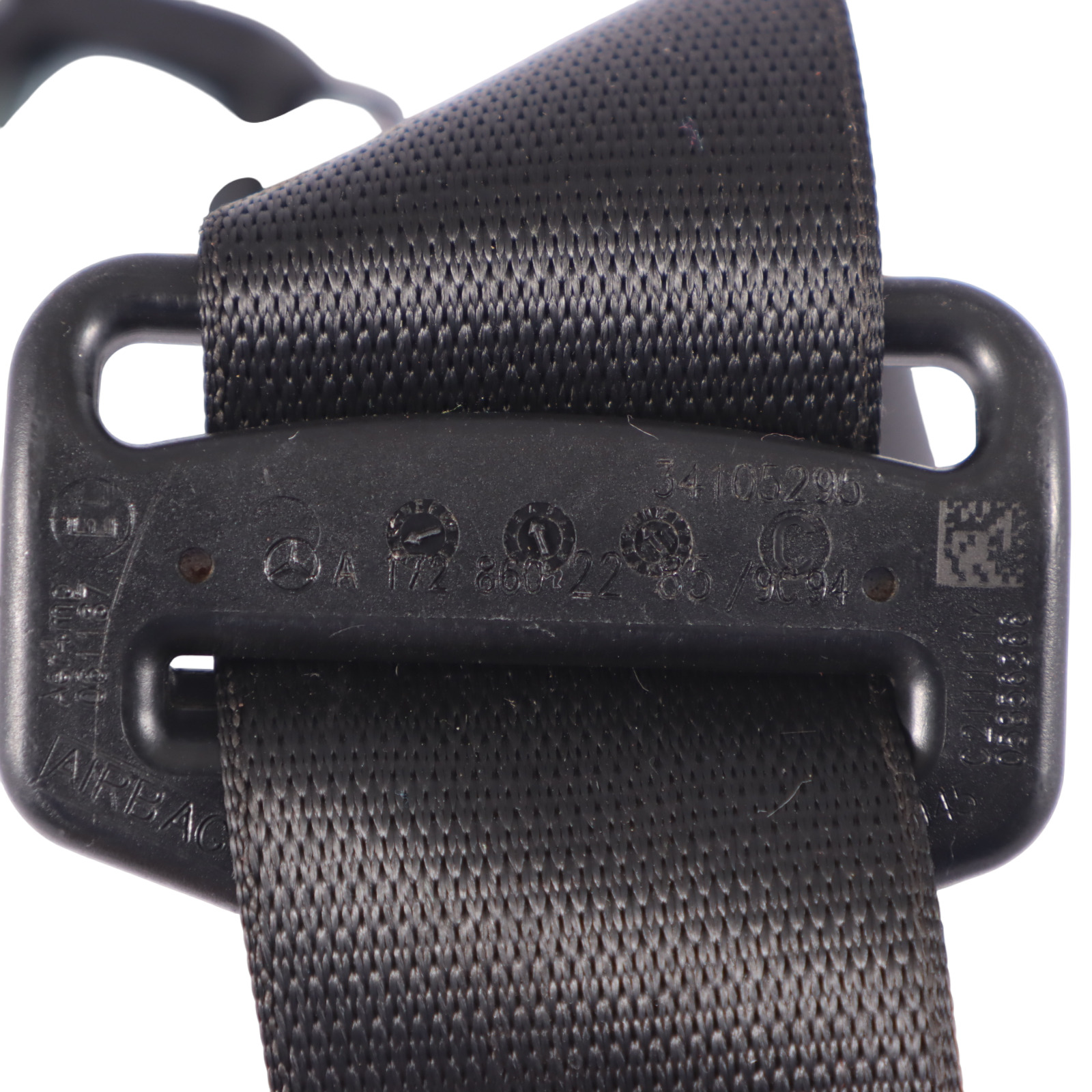 Mercedes SLK R172 Rétracteur ceinture sécurité avant droite Noir A1728602285