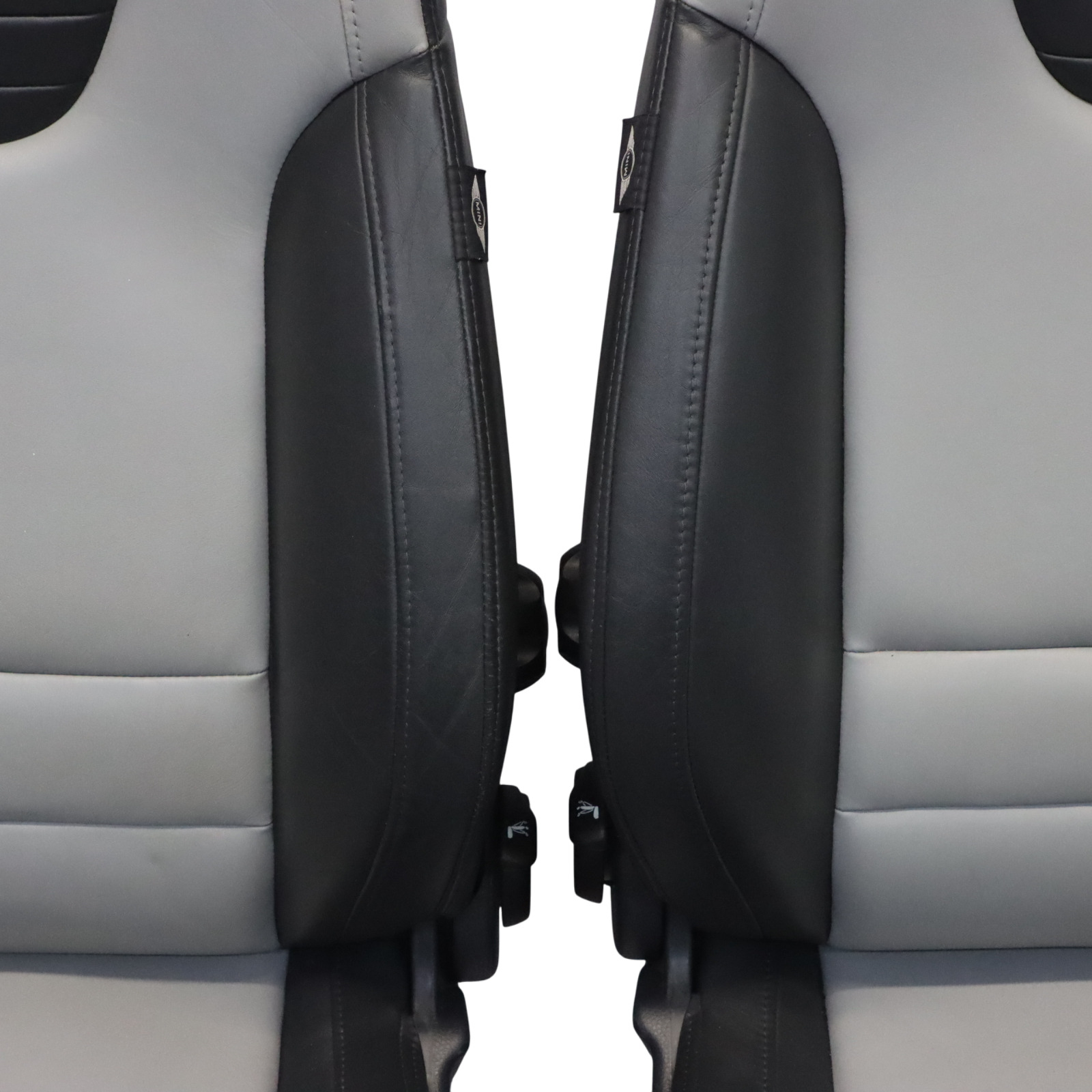 Mini Cooper S R50 R53 Sièges Intérieur Cuir Sport Recaro Panther Black