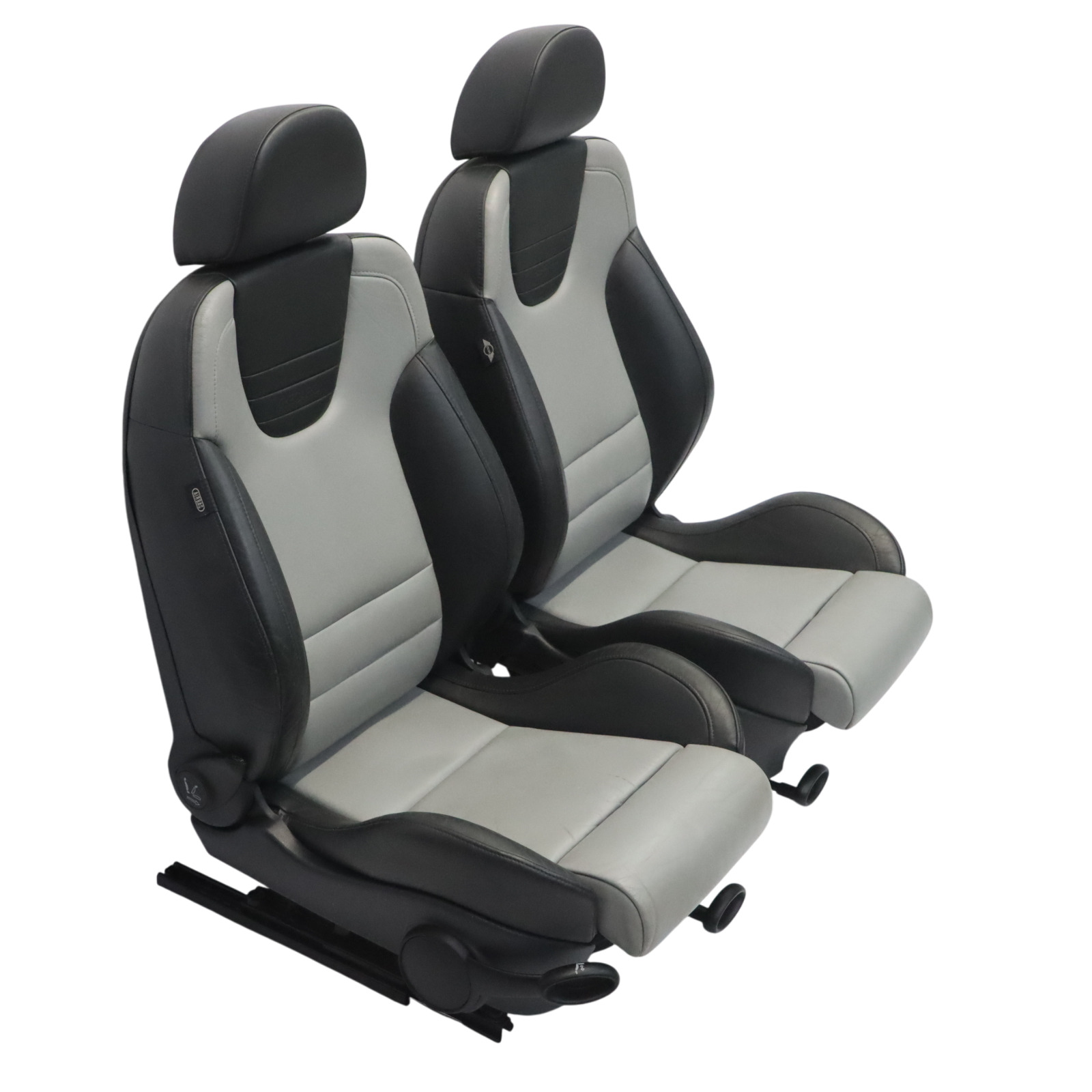 Mini Cooper S R50 R53 Sièges Intérieur Cuir Sport Recaro Panther Black