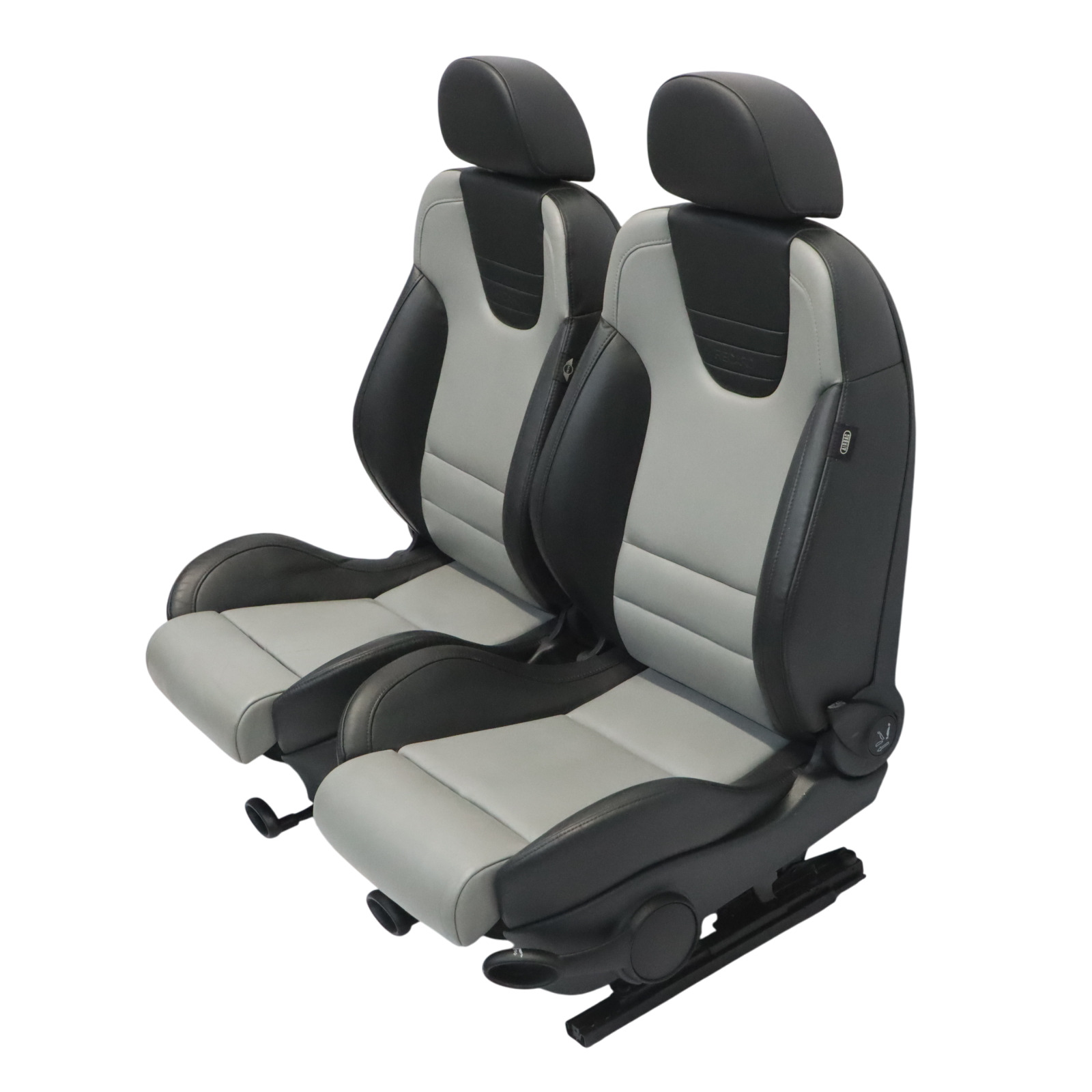 Mini Cooper S R50 R53 Sièges Intérieur Cuir Sport Recaro Panther Black