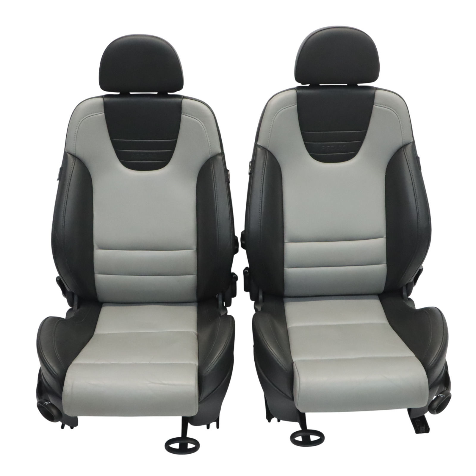 Mini Cooper S R50 R53 Sièges Intérieur Cuir Sport Recaro Panther Black