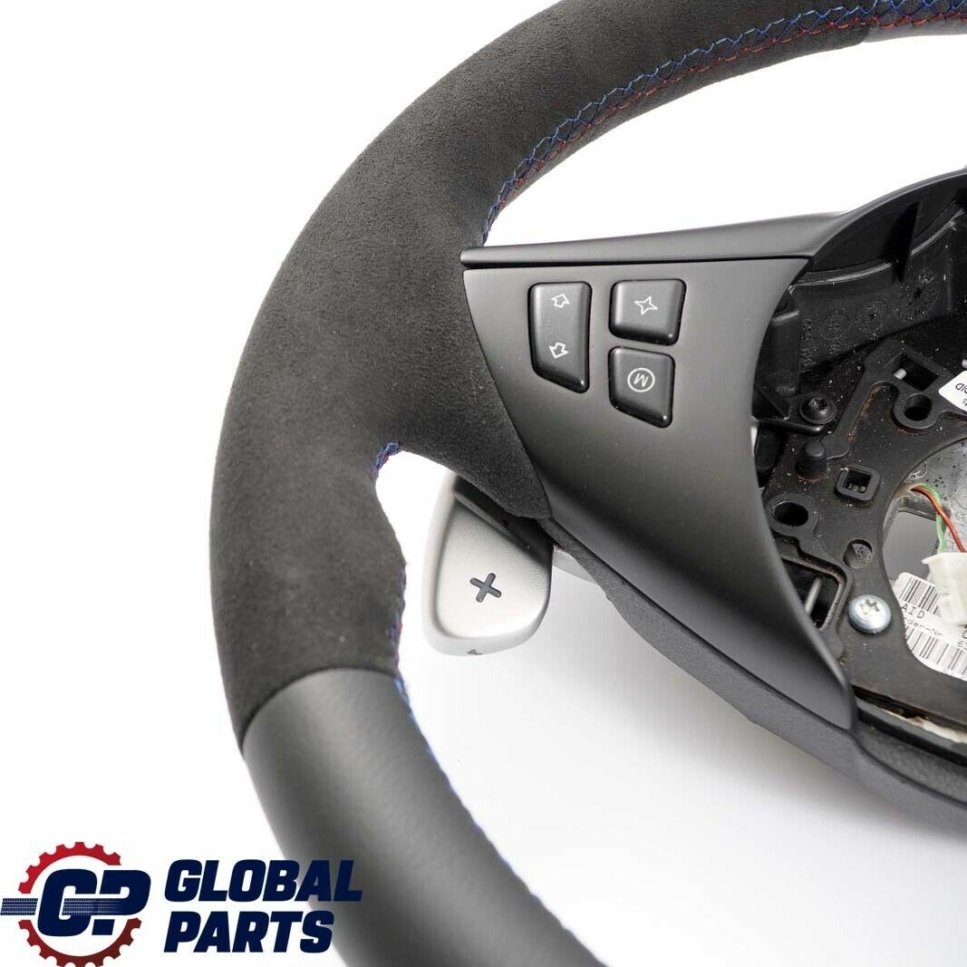 BMW E60 M5 E63 M6 NEW Black Leather M Sport Steering Wheel SMG Paddle Shift