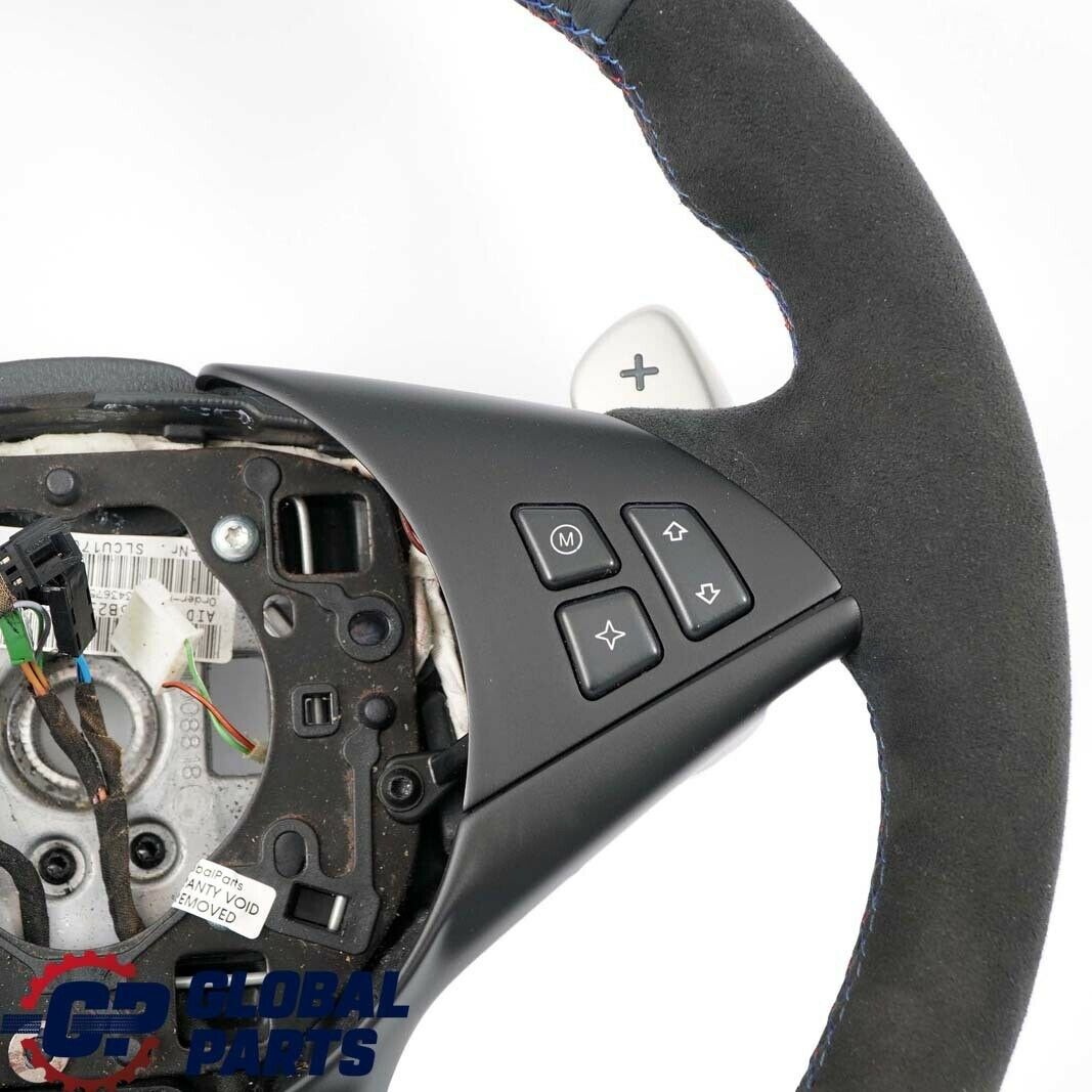 BMW E60 M5 E63 M6 NEW Black Leather M Sport Steering Wheel SMG Paddle Shift