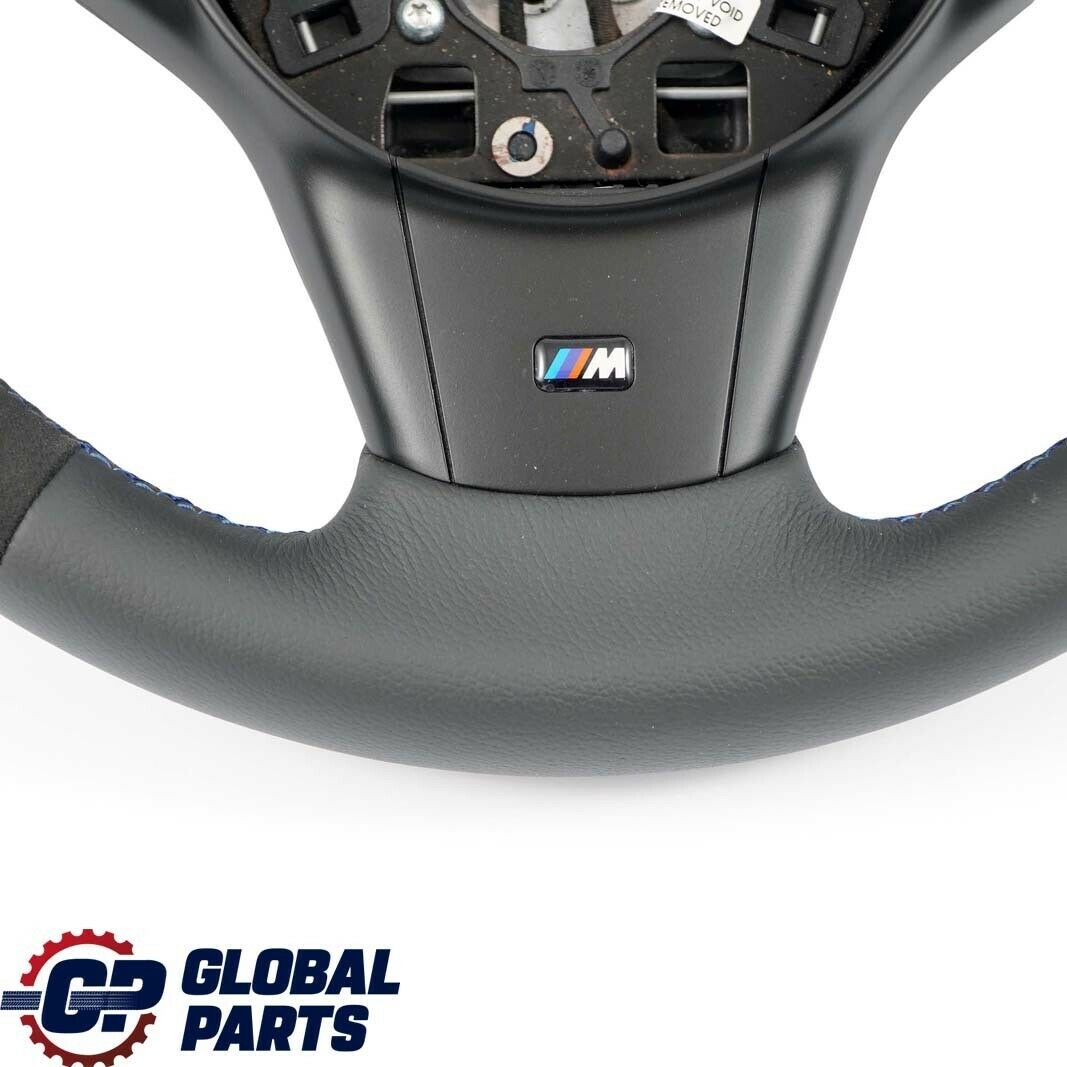 BMW E60 M5 E63 M6 NEW Black Leather M Sport Steering Wheel SMG Paddle Shift