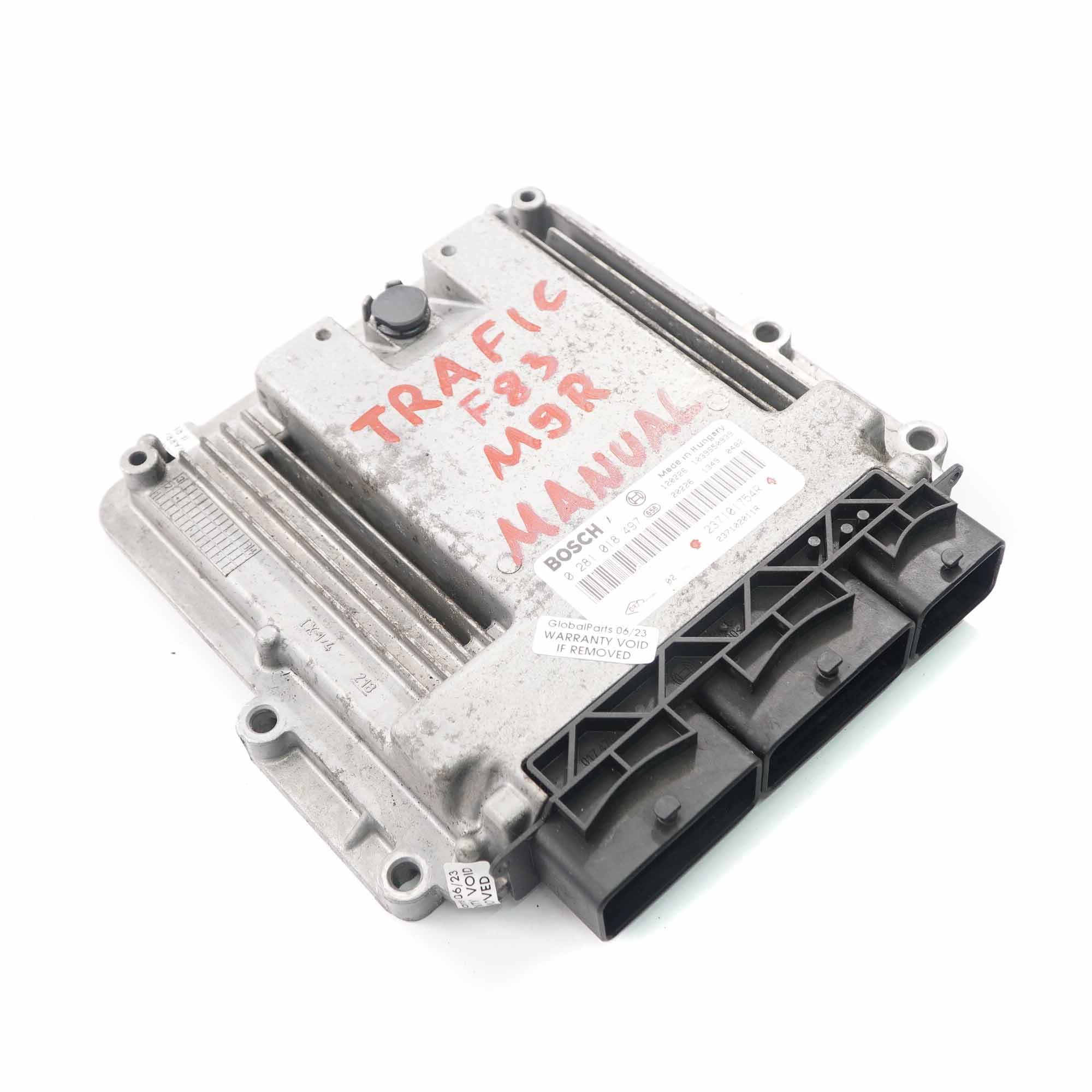 Renault Trafic F83 M9R 2.0 DCI Engine Control Unit Module ECU 237101754R Manual