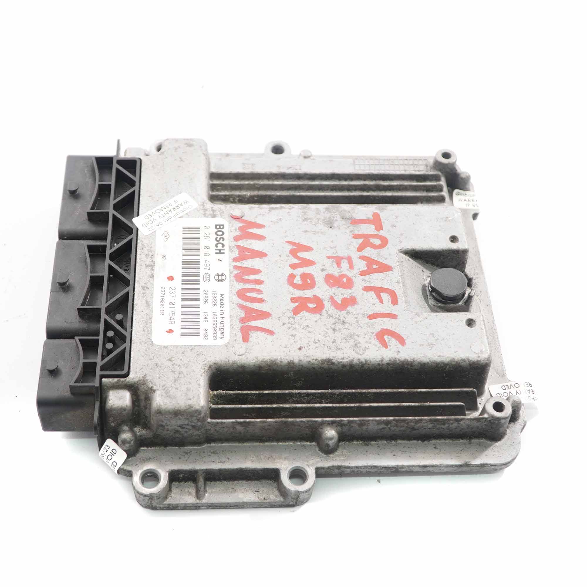 Renault Trafic F83 M9R 2.0 DCI Engine Control Unit Module ECU 237101754R Manual