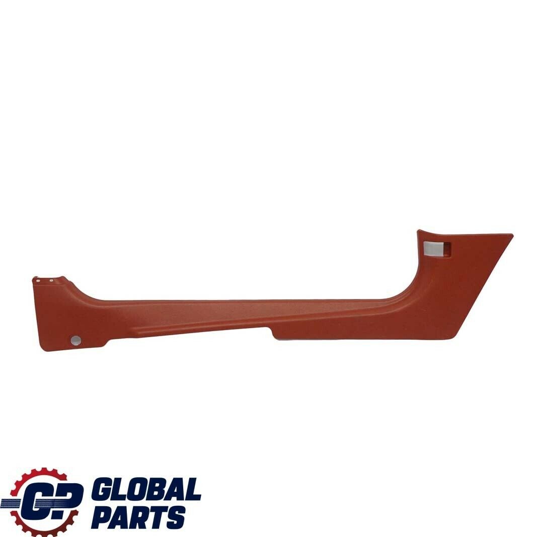 BMW MINI Cooper R56 Front Left N/S Lateral Entry Trim Panel Bottom Redwood Red