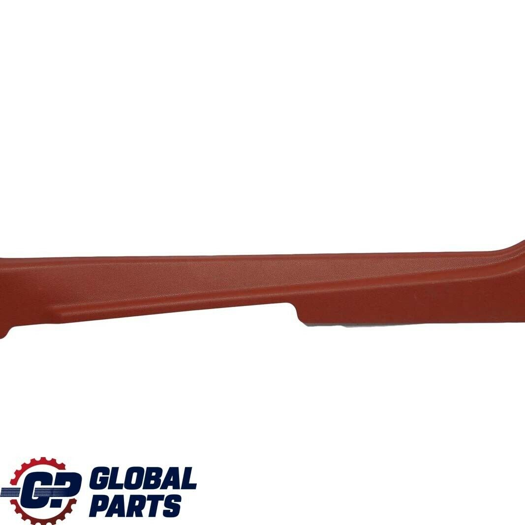 BMW MINI Cooper R56 Front Left N/S Lateral Entry Trim Panel Bottom Redwood Red