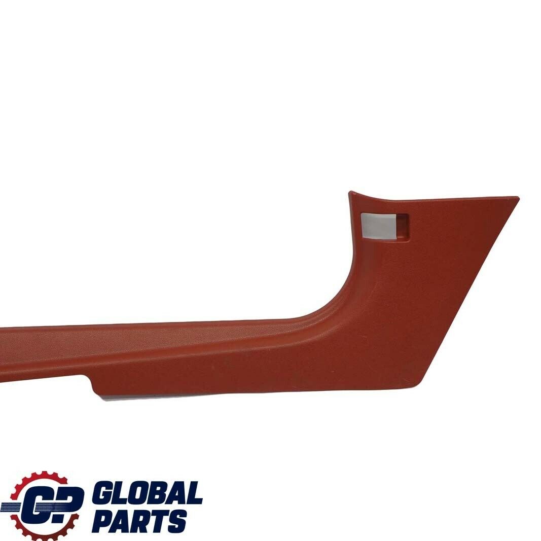 BMW MINI Cooper R56 Front Left N/S Lateral Entry Trim Panel Bottom Redwood Red