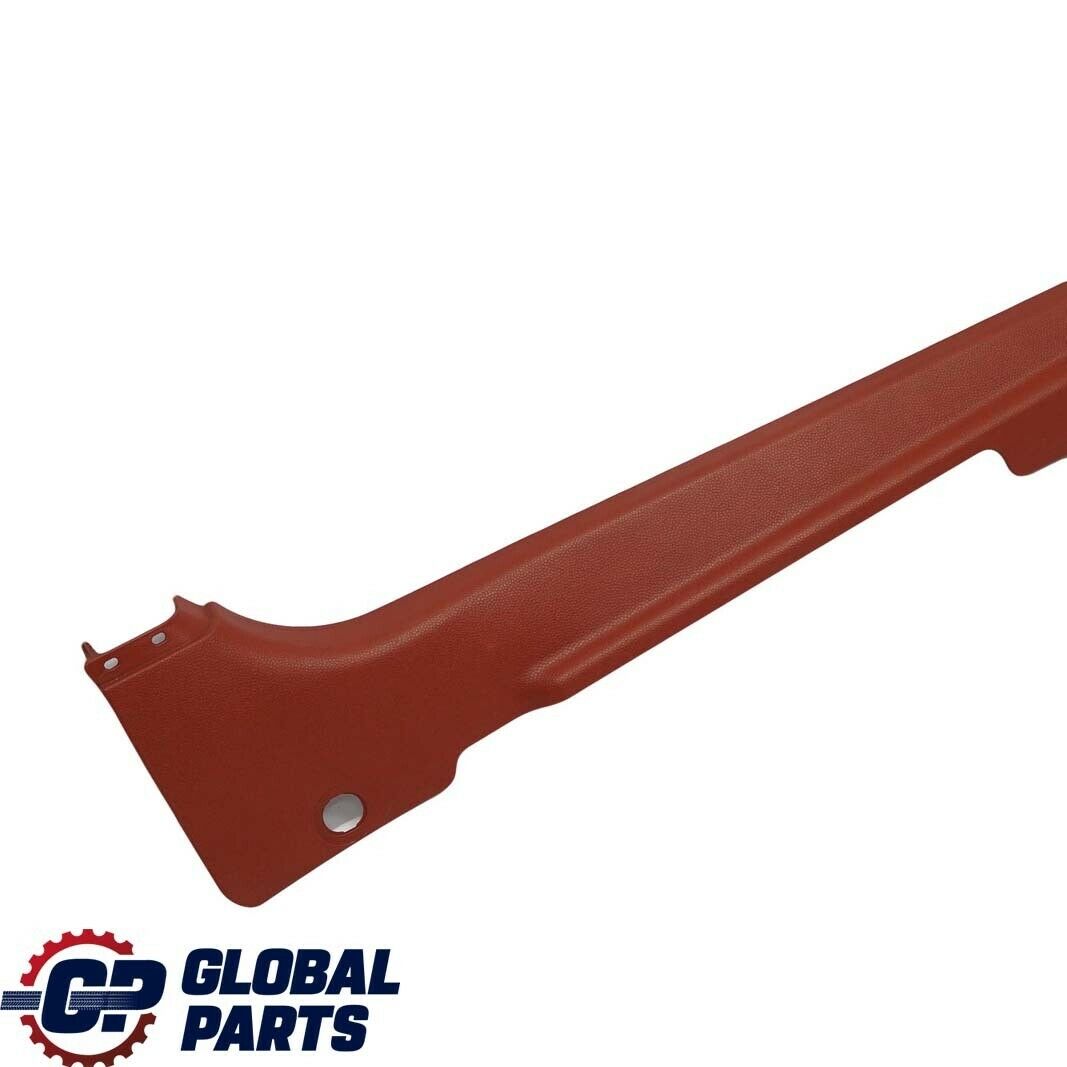 BMW MINI Cooper R56 Front Left N/S Lateral Entry Trim Panel Bottom Redwood Red