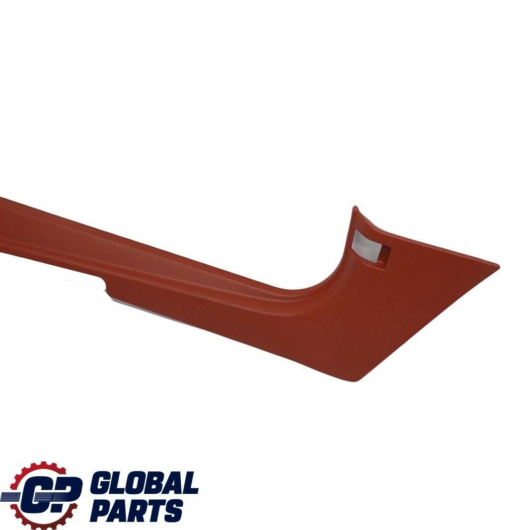 BMW MINI Cooper R56 Front Left N/S Lateral Entry Trim Panel Bottom Redwood Red