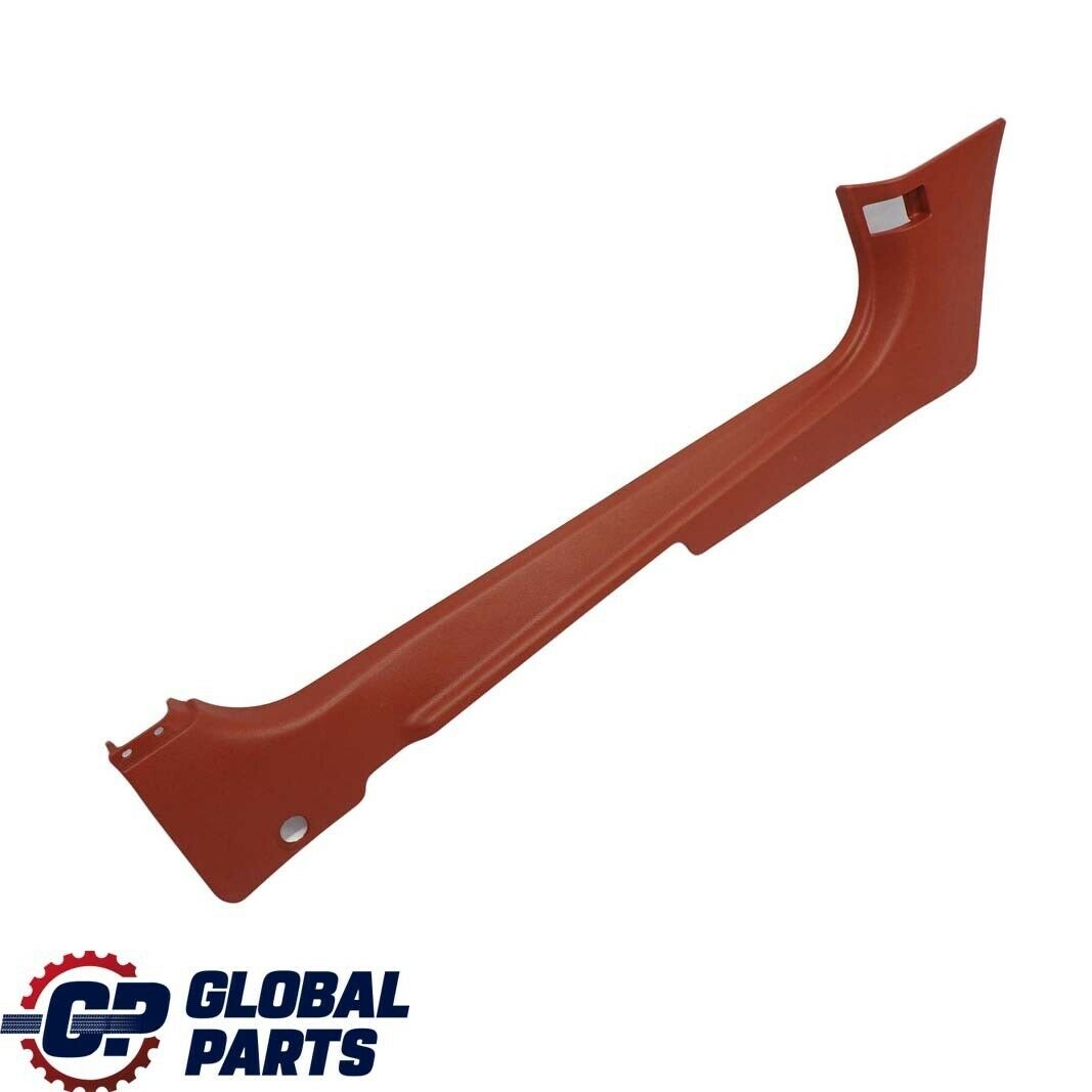 BMW MINI Cooper R56 Front Left N/S Lateral Entry Trim Panel Bottom Redwood Red