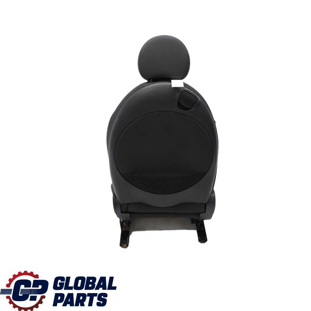 Mini Cooper One R55 R56 Sport Cloth Fabric Carbon Black Front Right Seat O/S