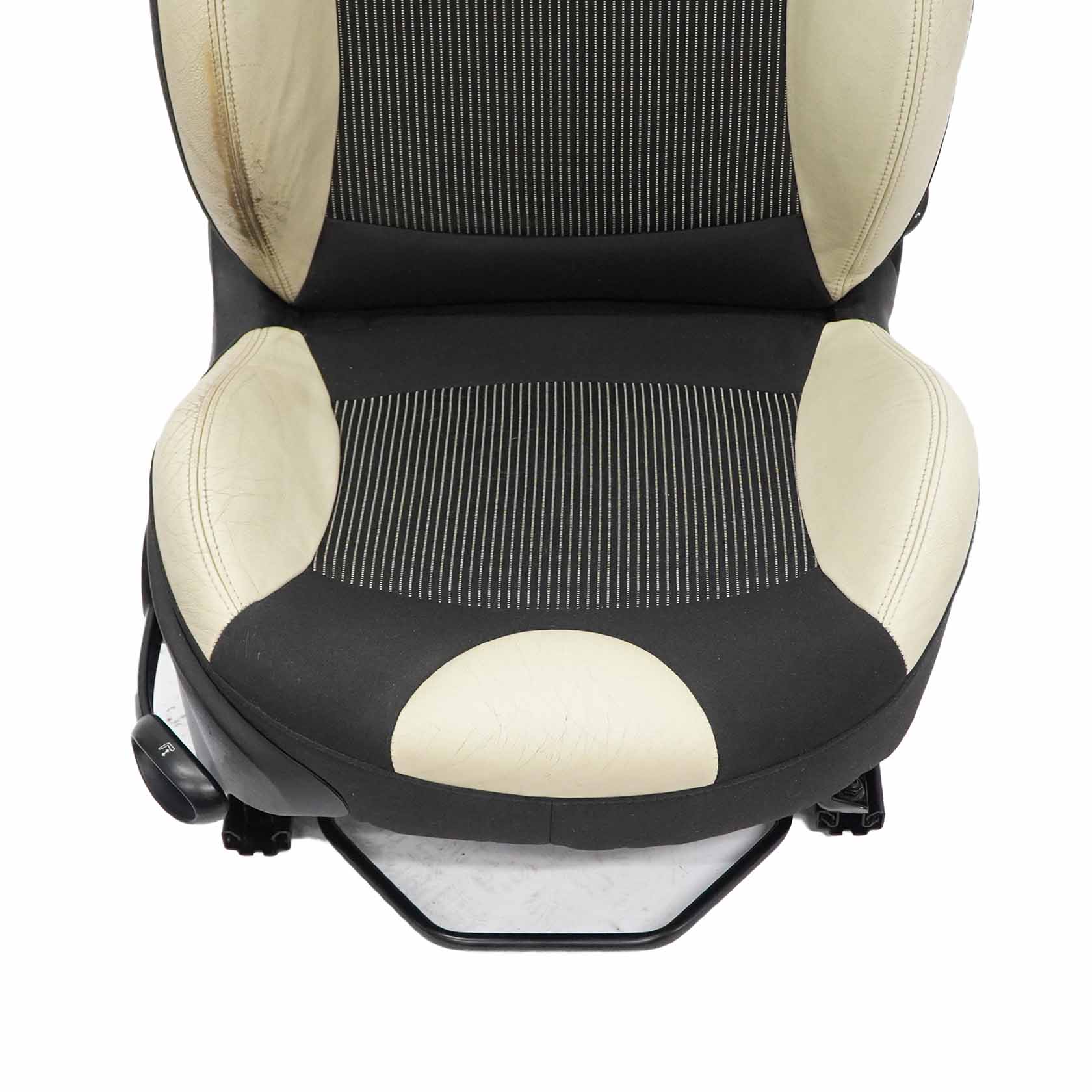 MINI Cooper One R55 R56 R57 Sport Cloth Cream Leather Front Right O/S Seat