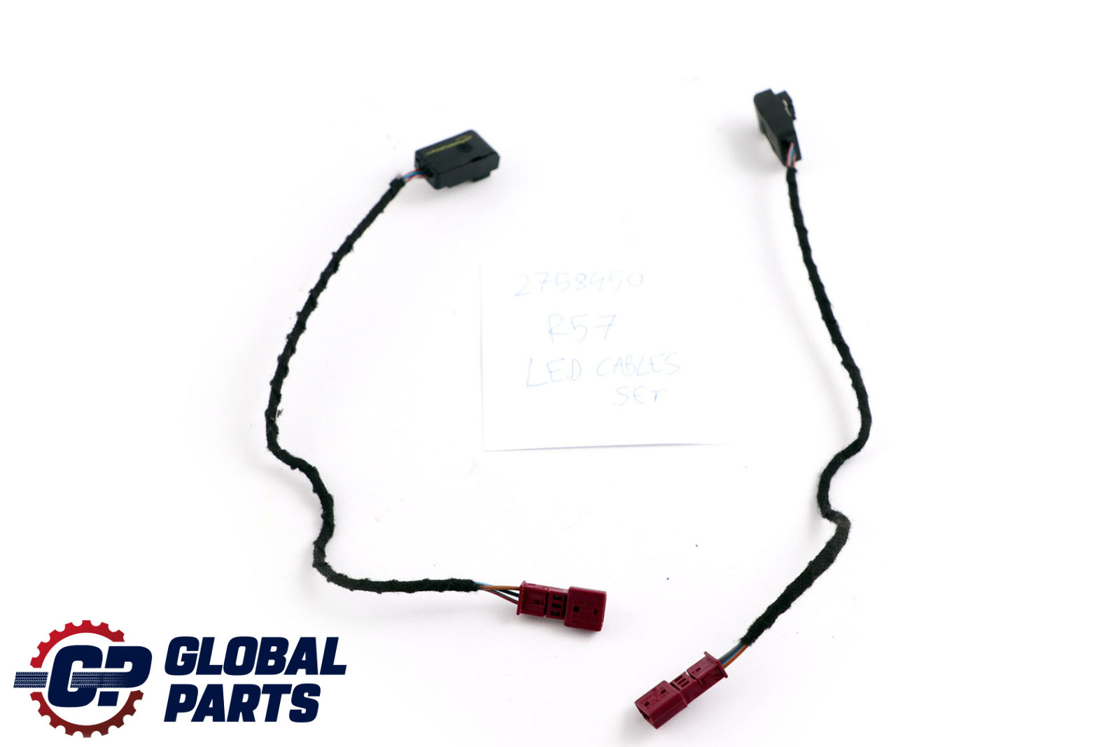 Mini Cabriolet R57 Lateral Arriere Gauche Droite LED Lumiere Cable Kit