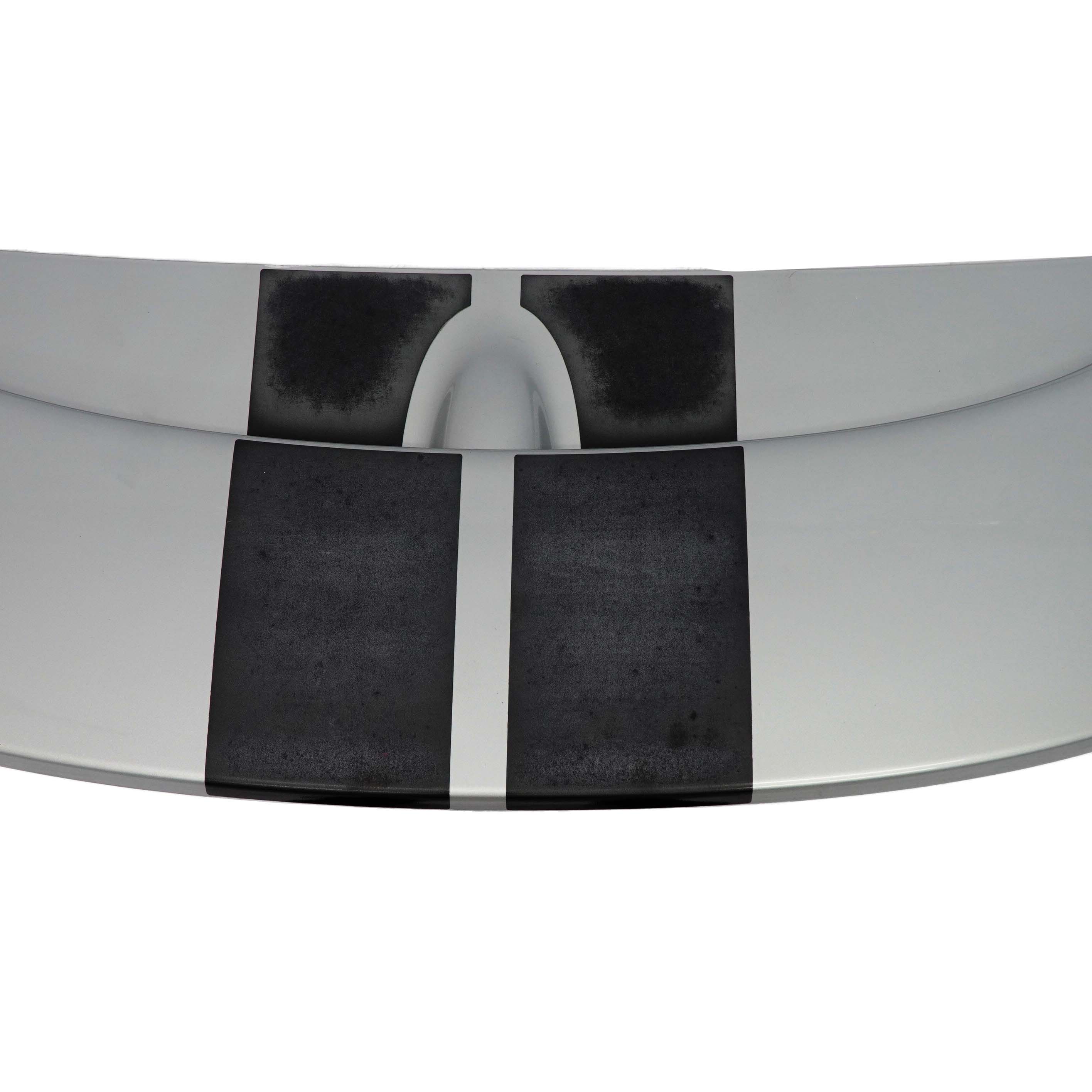 Mini R58 Coupe Trim Panel Covering Pure Silver Metallic - 900