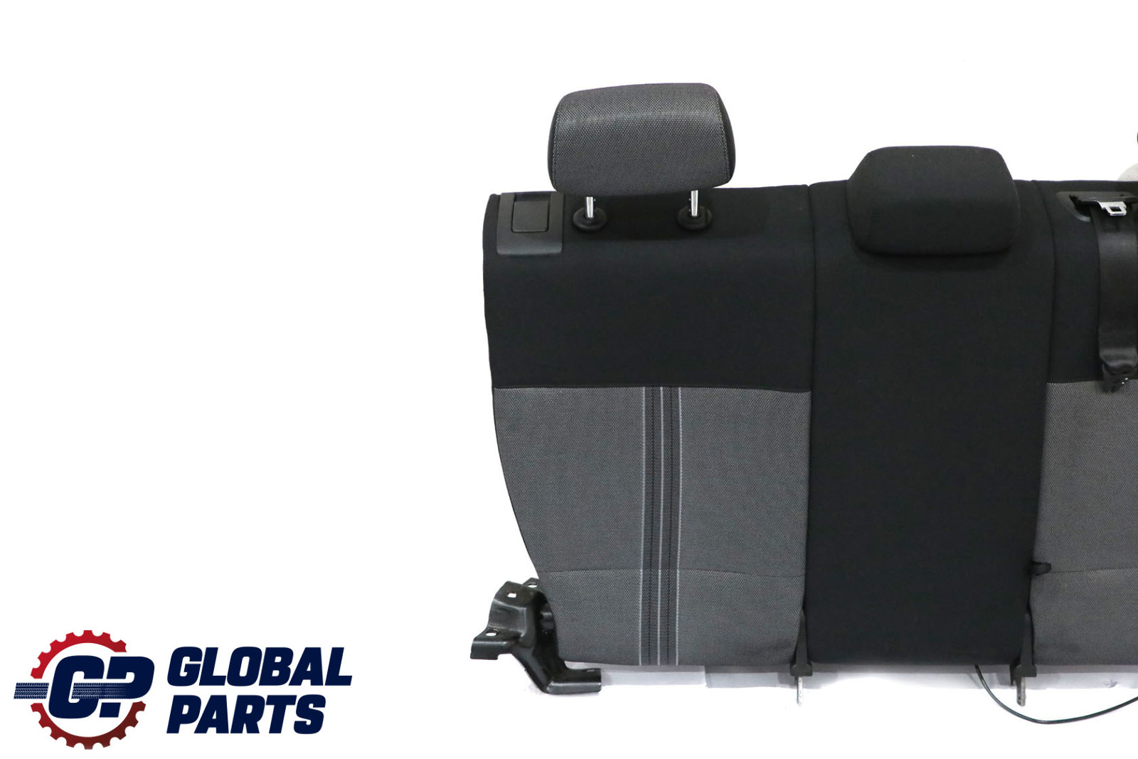 BMW X1 E84 Rear Seat Folding Backrest Cloth Fabric Anthracite Silver Effect